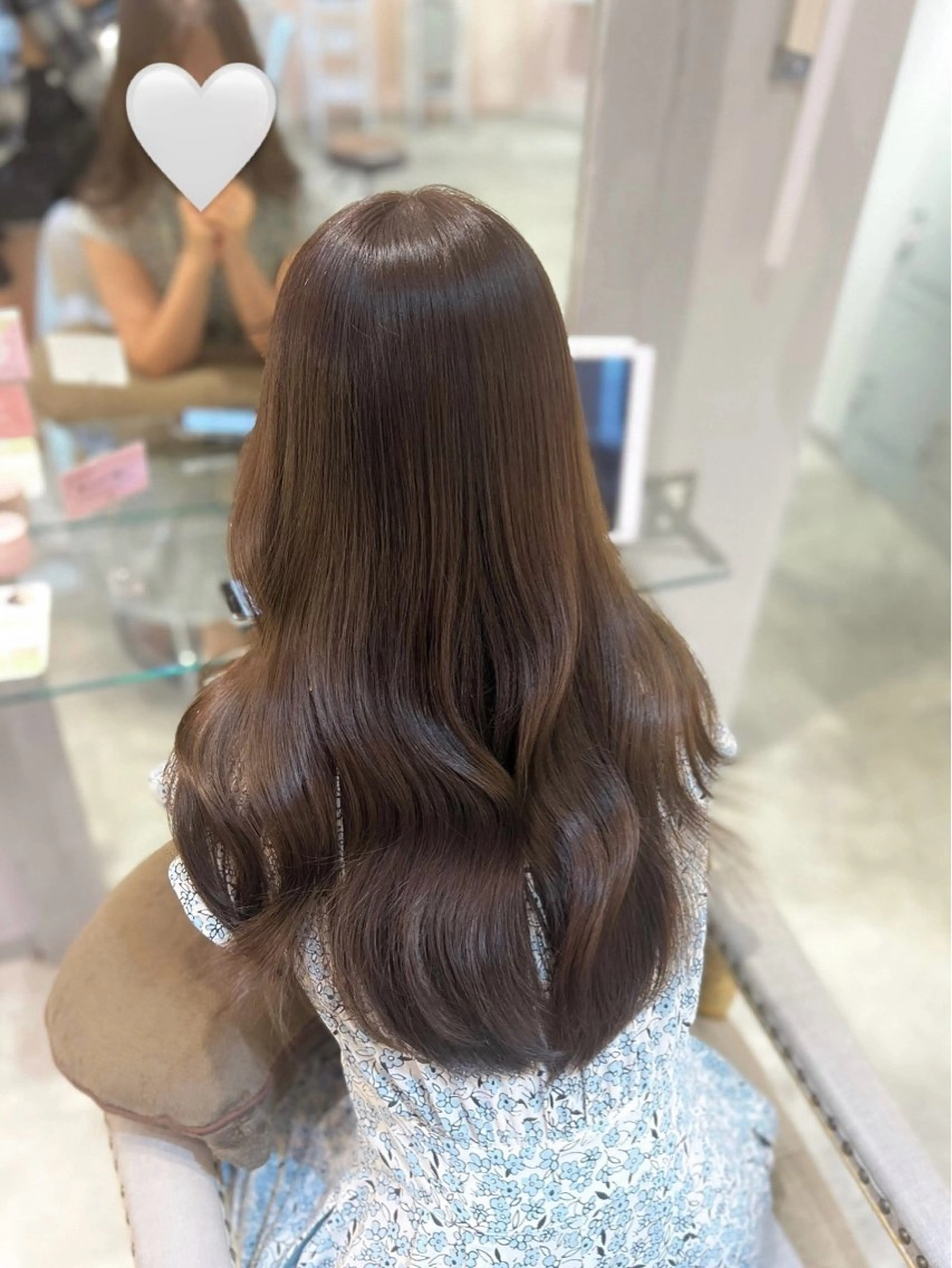 セミロング 🤍艶髪韓国ヘア🤍 Rikoのヘアスタイル