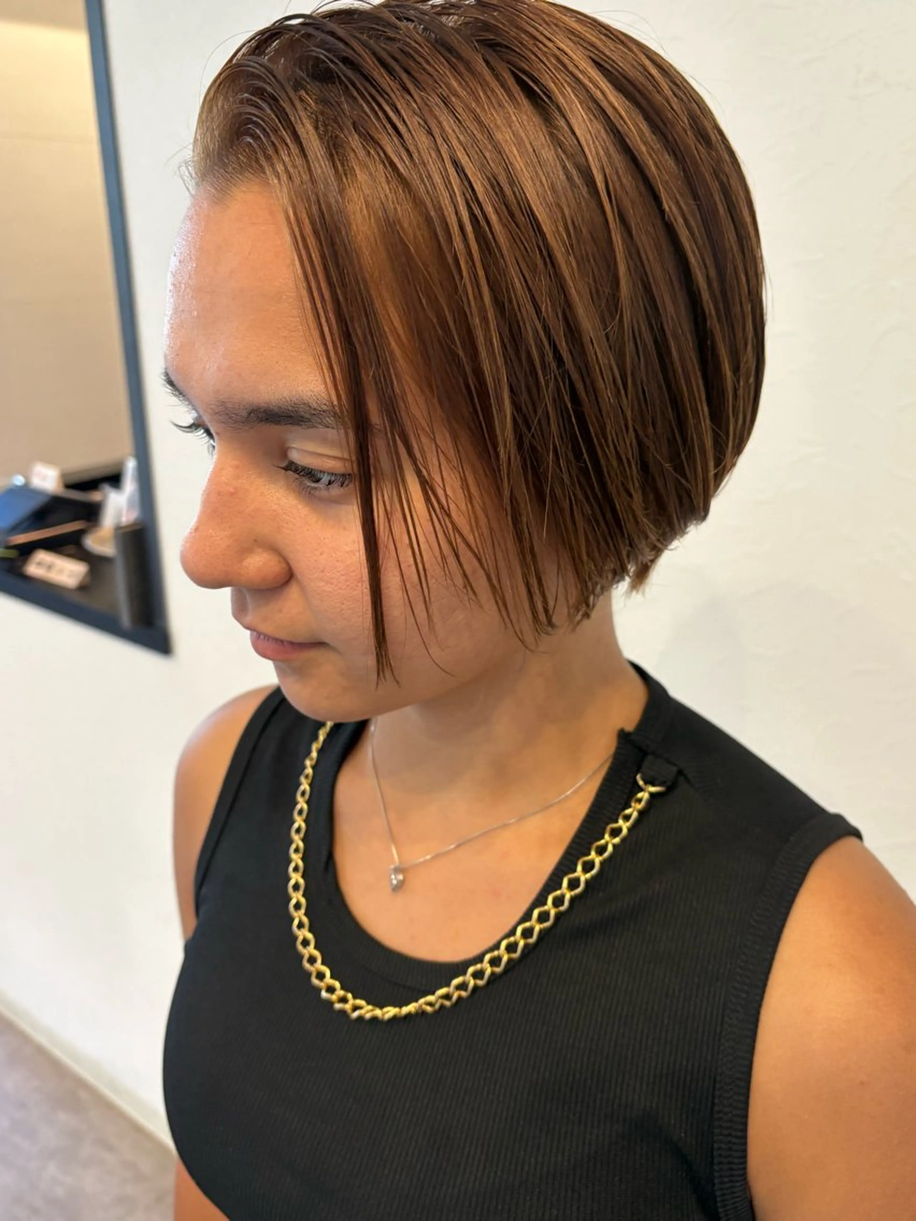 ショート カット STRAAL所属・門馬 有里のヘアスタイル