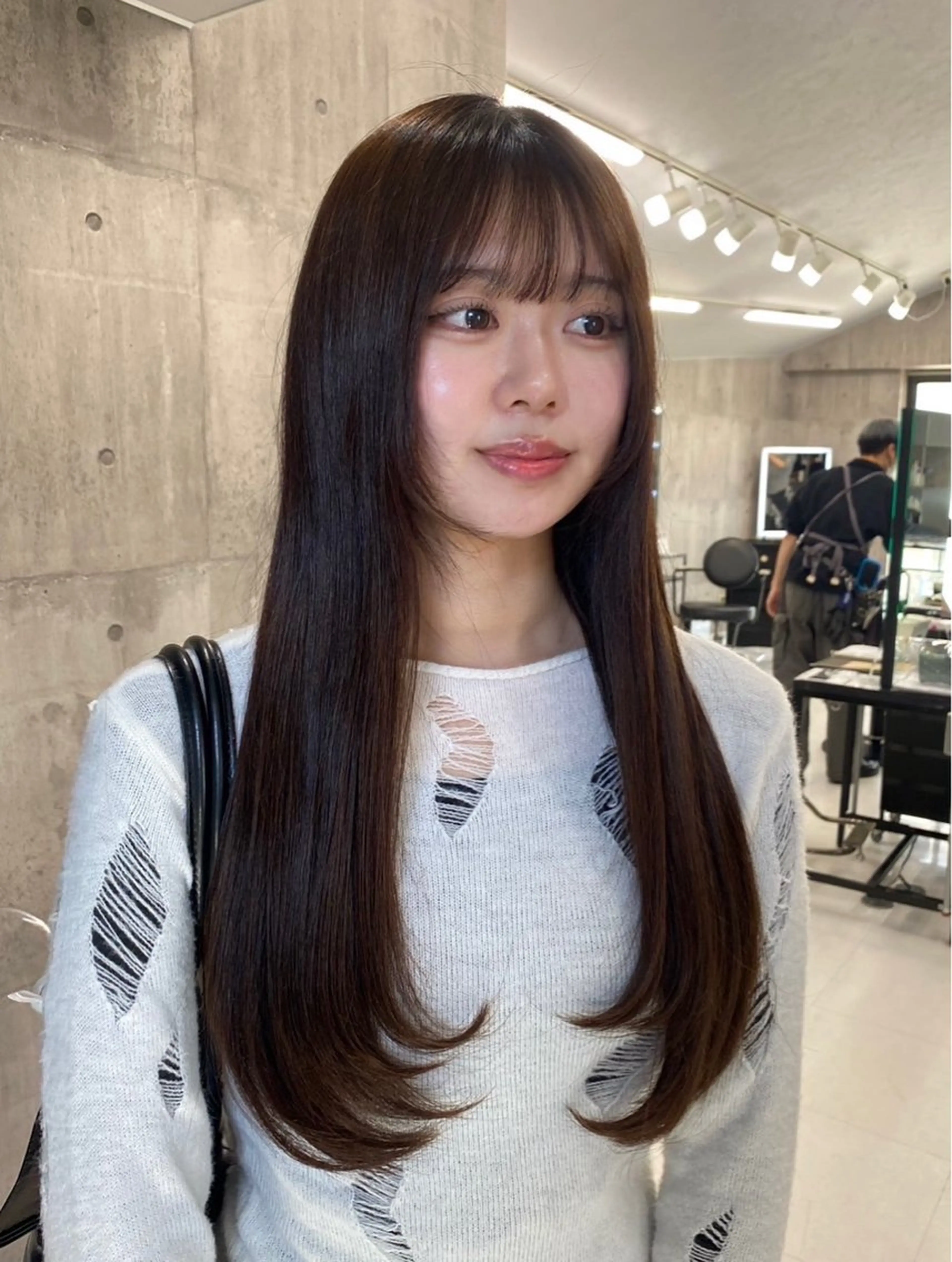 ロング カット mihana / カットモデル募集🪐のヘアスタイル