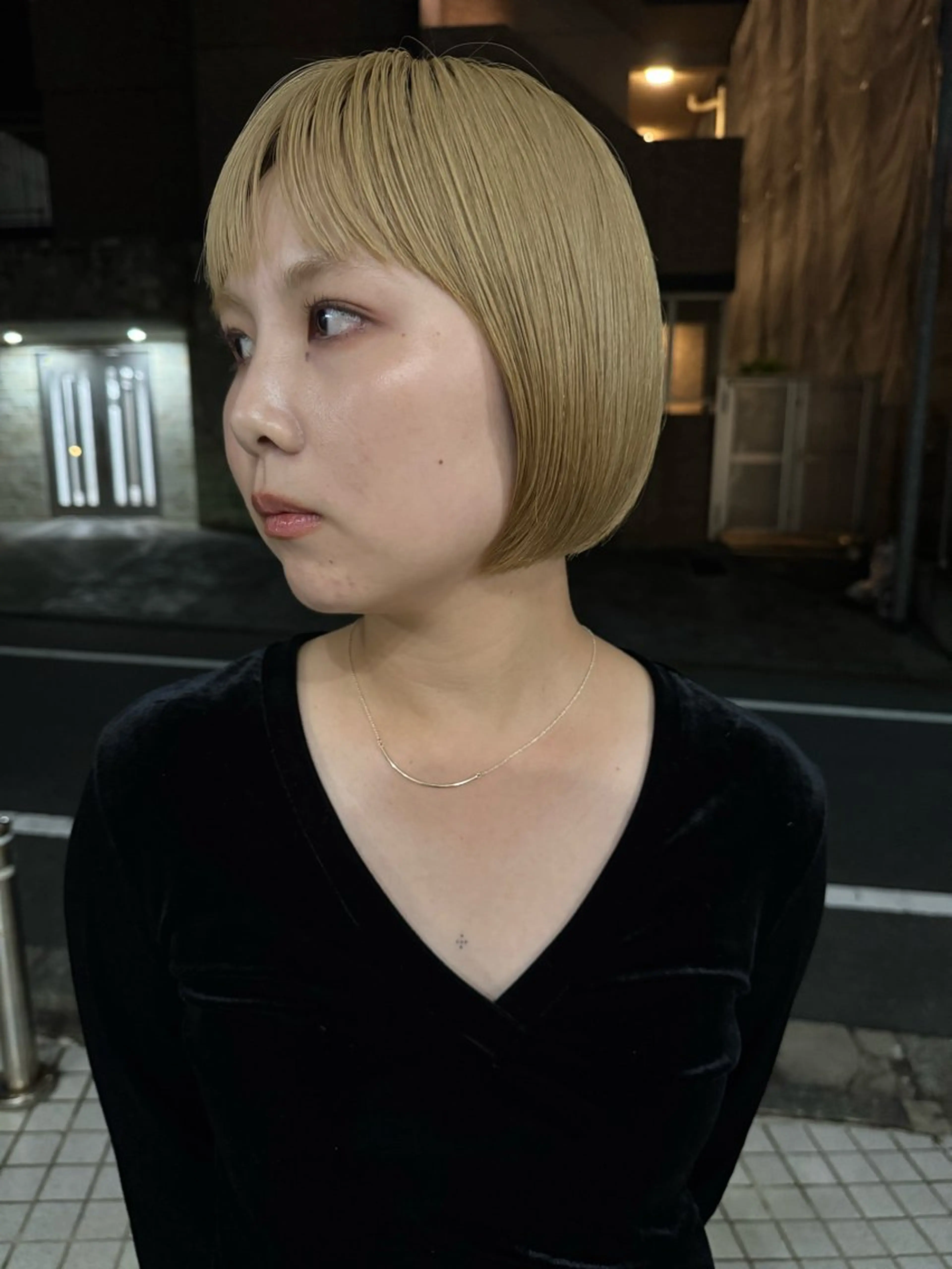 "肩上まで切れる方限定" 似合わせボブカットの写真