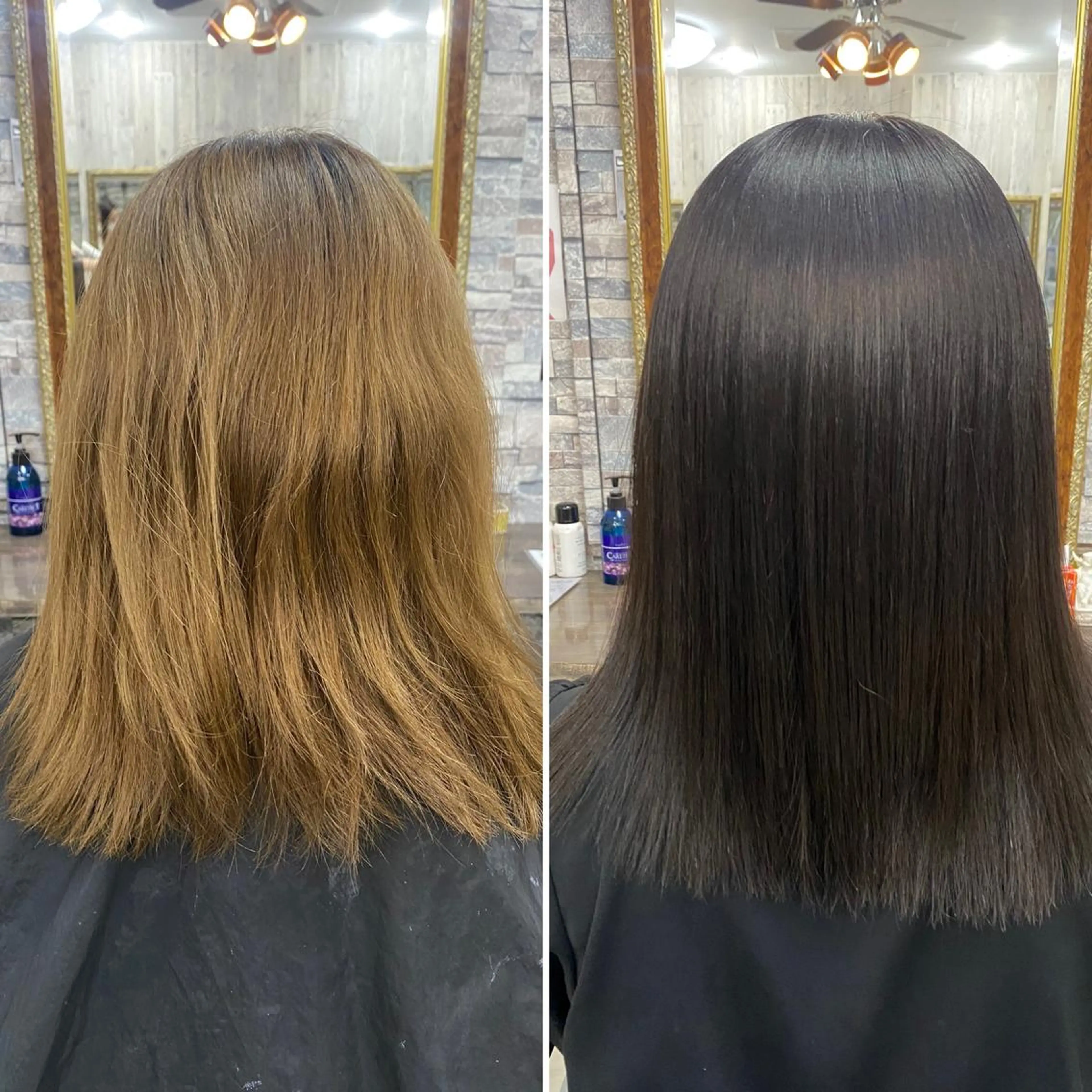 ミディアム トリートメント ヘアカラー トリートメント 土屋朱理/ Doukeshiのヘアスタイル
