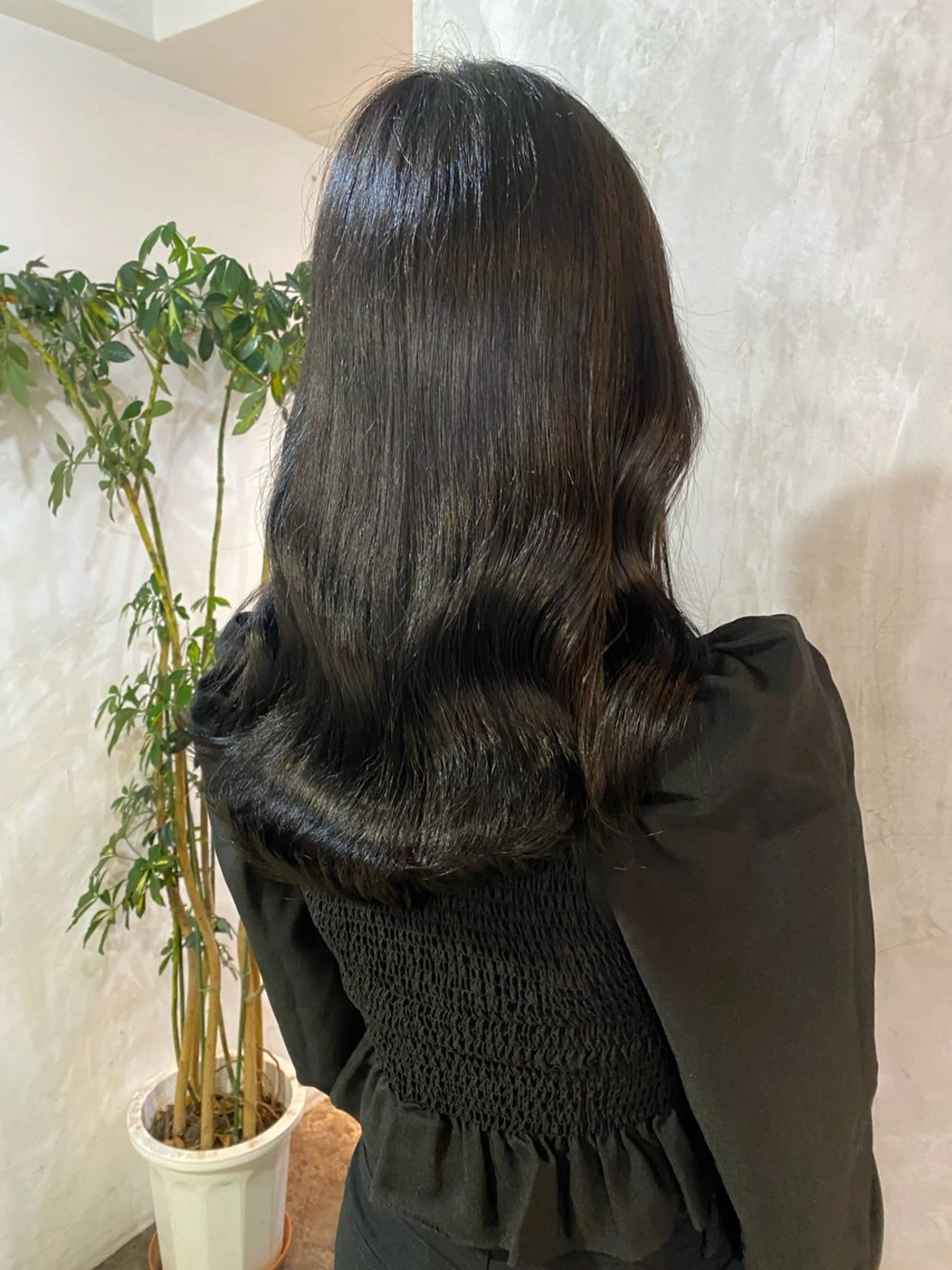 ロング カラー ヘアアレンジ ヘアカラー トリートメント 飯田 晟恭のヘアスタイル