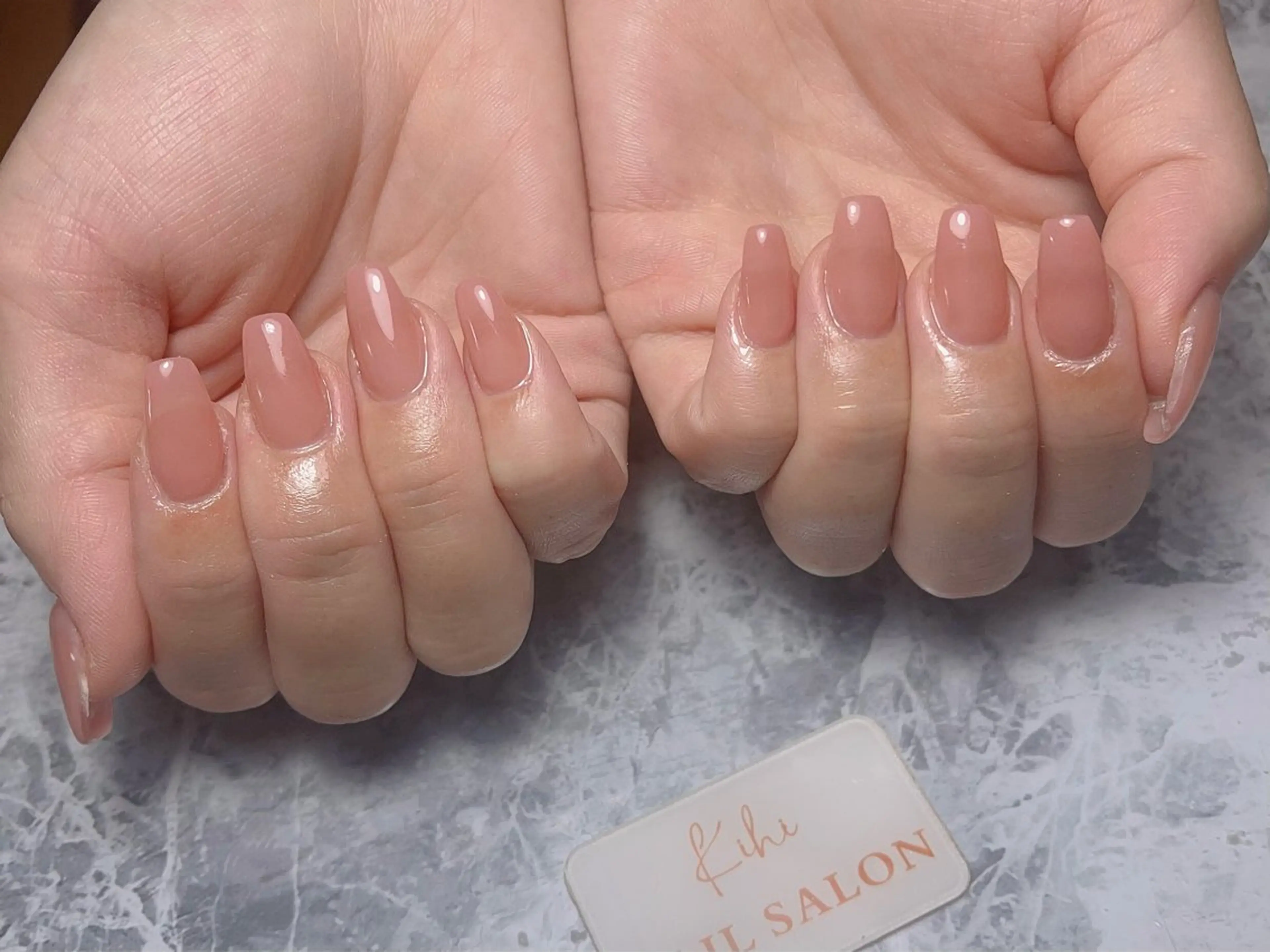 ネイル アートネイル フレンチネイル ジェルネイル グラデーション 韓国ネイル ハンドネイル ハンドケア Nail Salon Kihi さくらのネイルデザイン