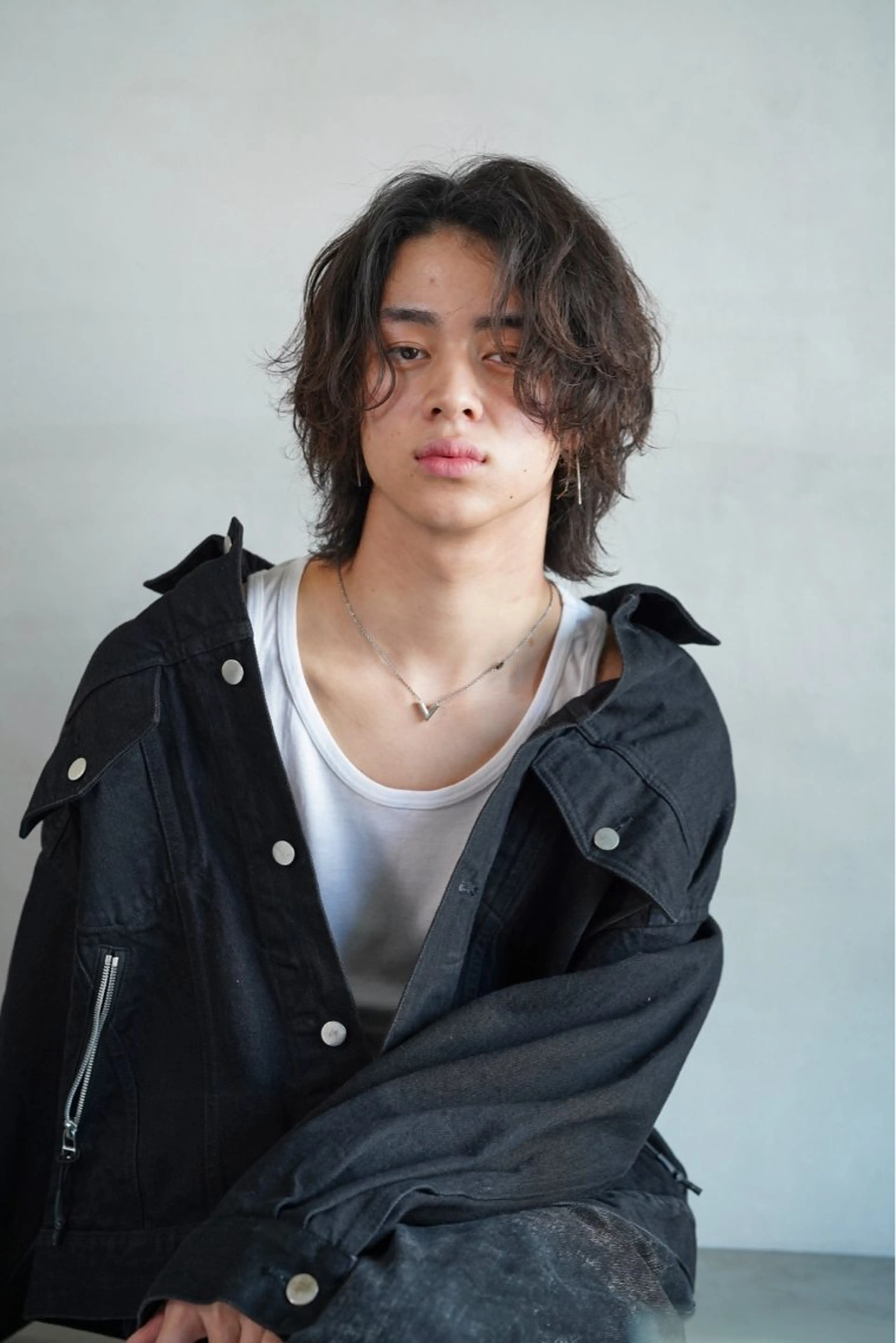 パーマ メンズ カット パーマ トリートメント 当日予約⭕️ fifth渋谷太田のヘアスタイル