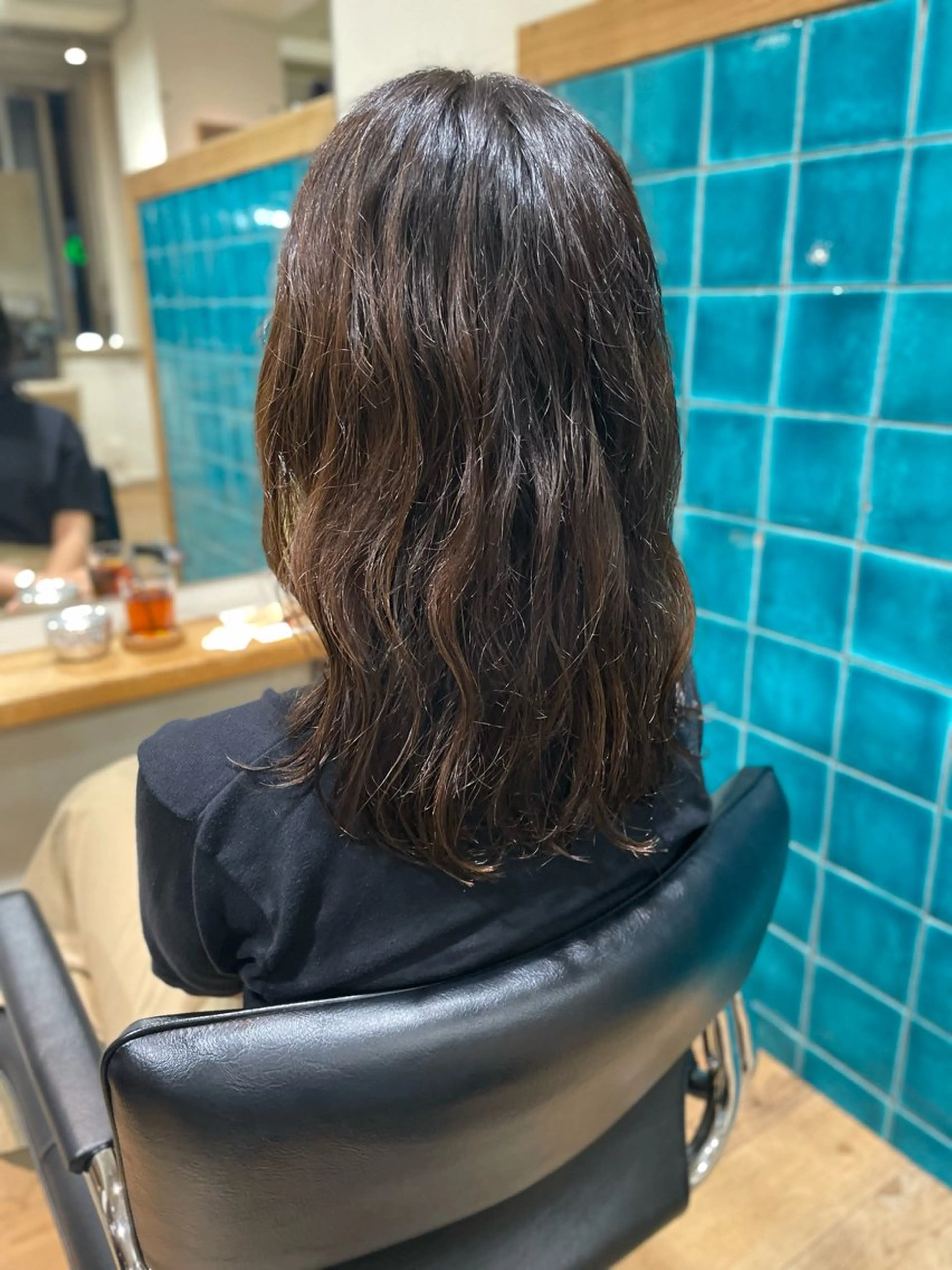 ロング パーマ YUKI/パーマ/縮 毛矯正/ブリーチのヘアスタイル