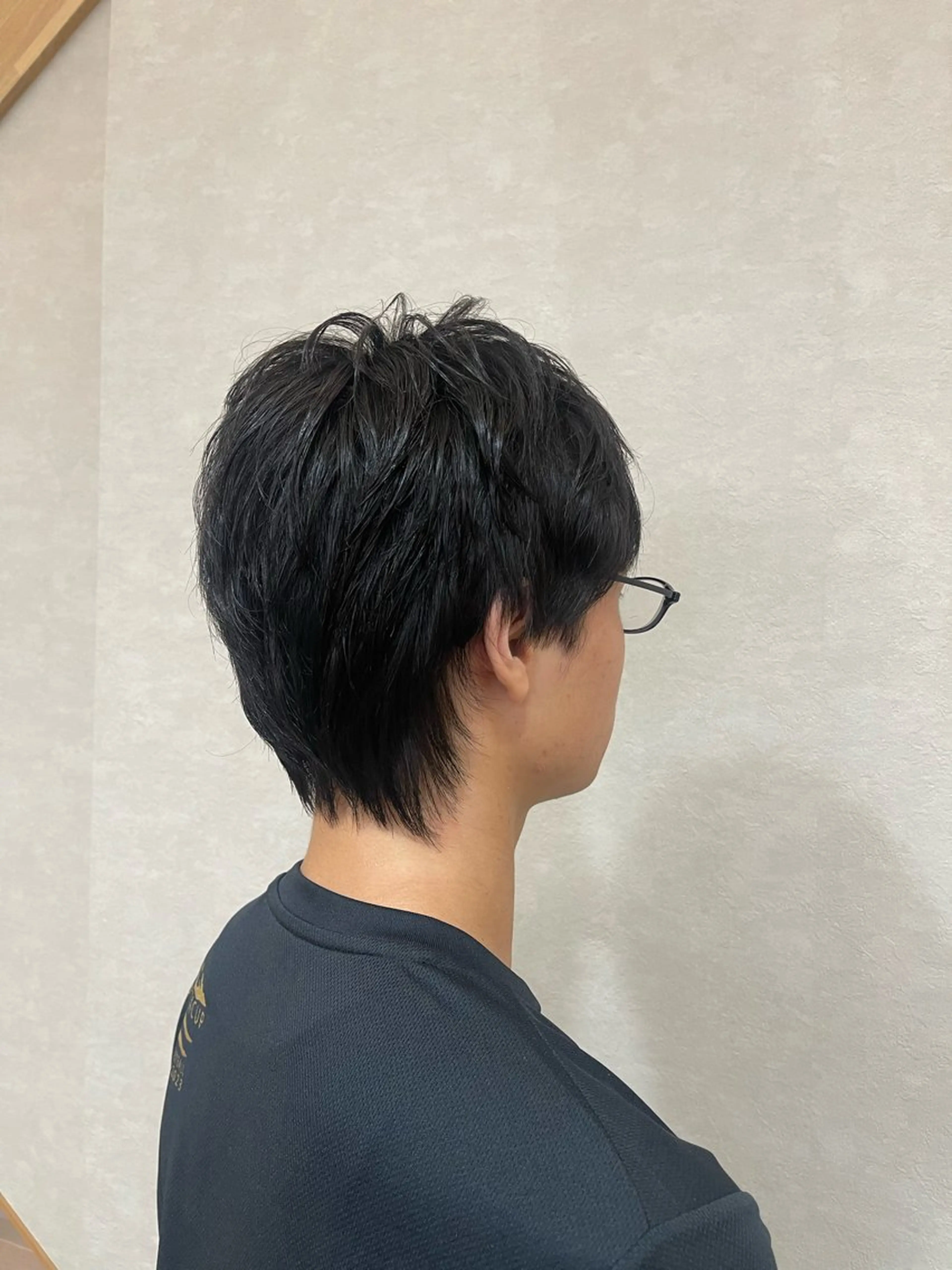 ショート メンズ 刈り上げ 山口 美咲のヘアスタイル
