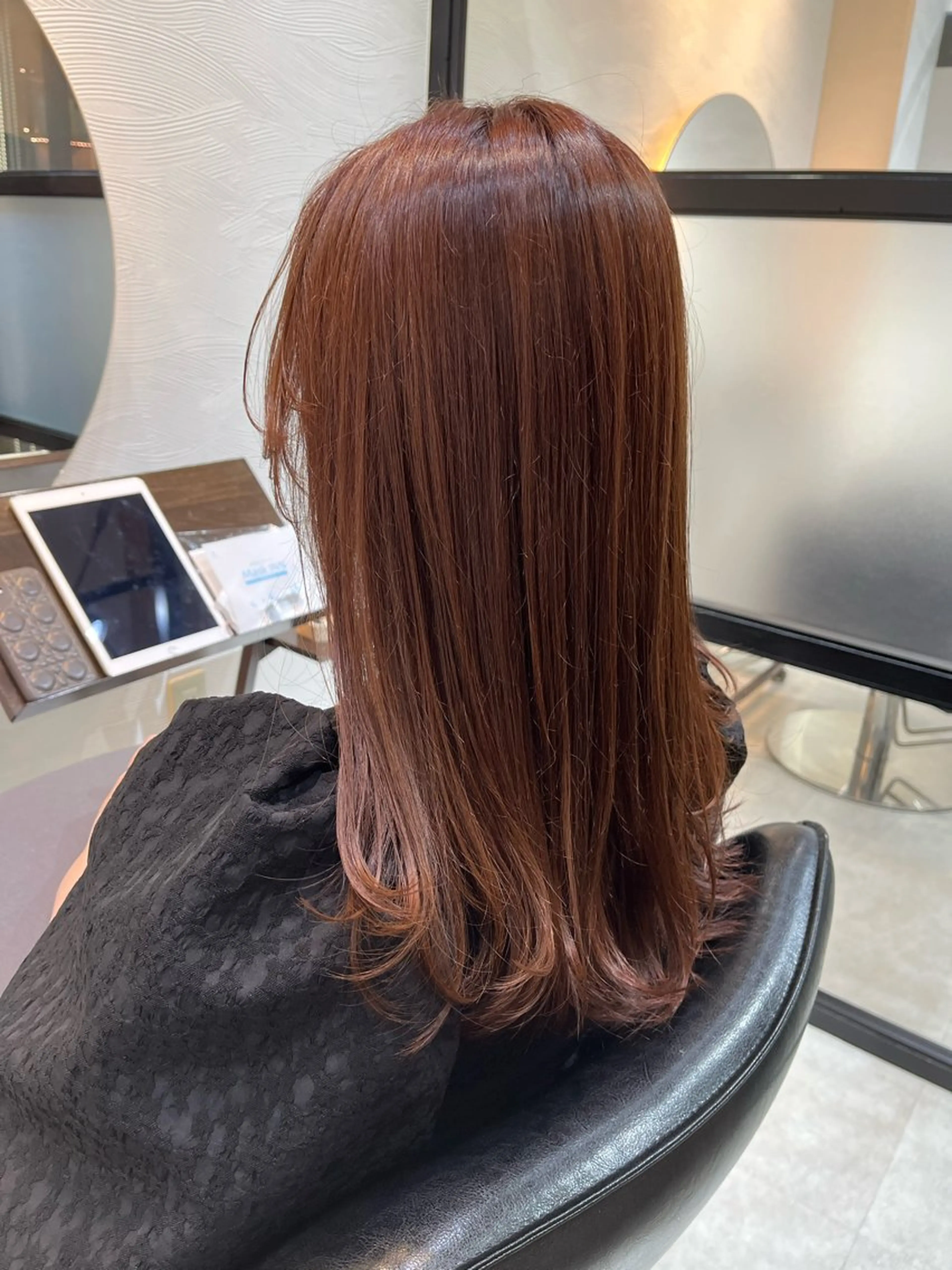 ロング カラー カット ヘアカラー トリートメント 【ニュアンスカラー・ 髪質改善】スズキカナのヘアスタイル
