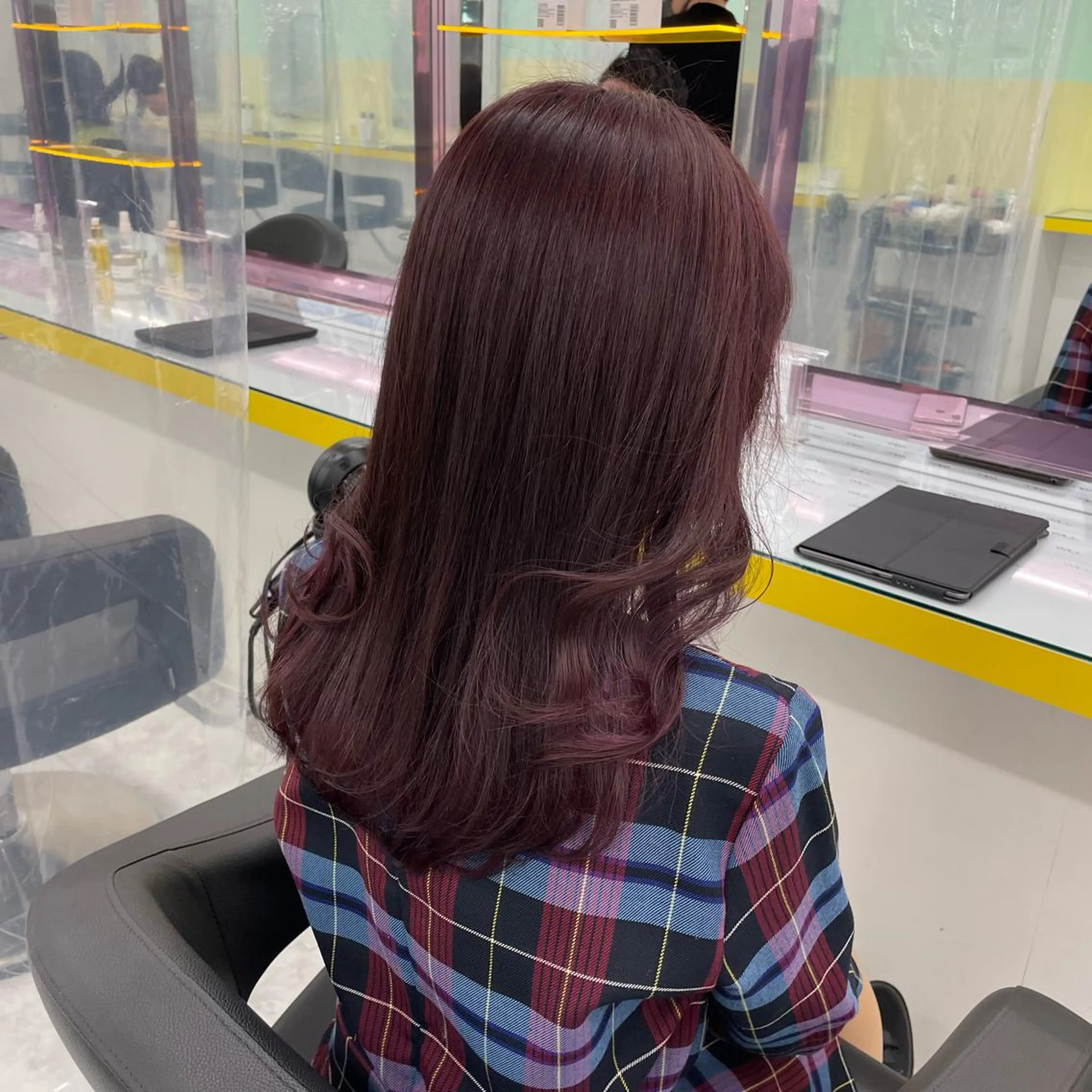 ロング カラー パーマ ヘアアレンジ メンズ ヘアカラー トリートメント ヘッドスパ ヘアセット 💜寒色特化 門脇誠弥💜のヘアスタイル