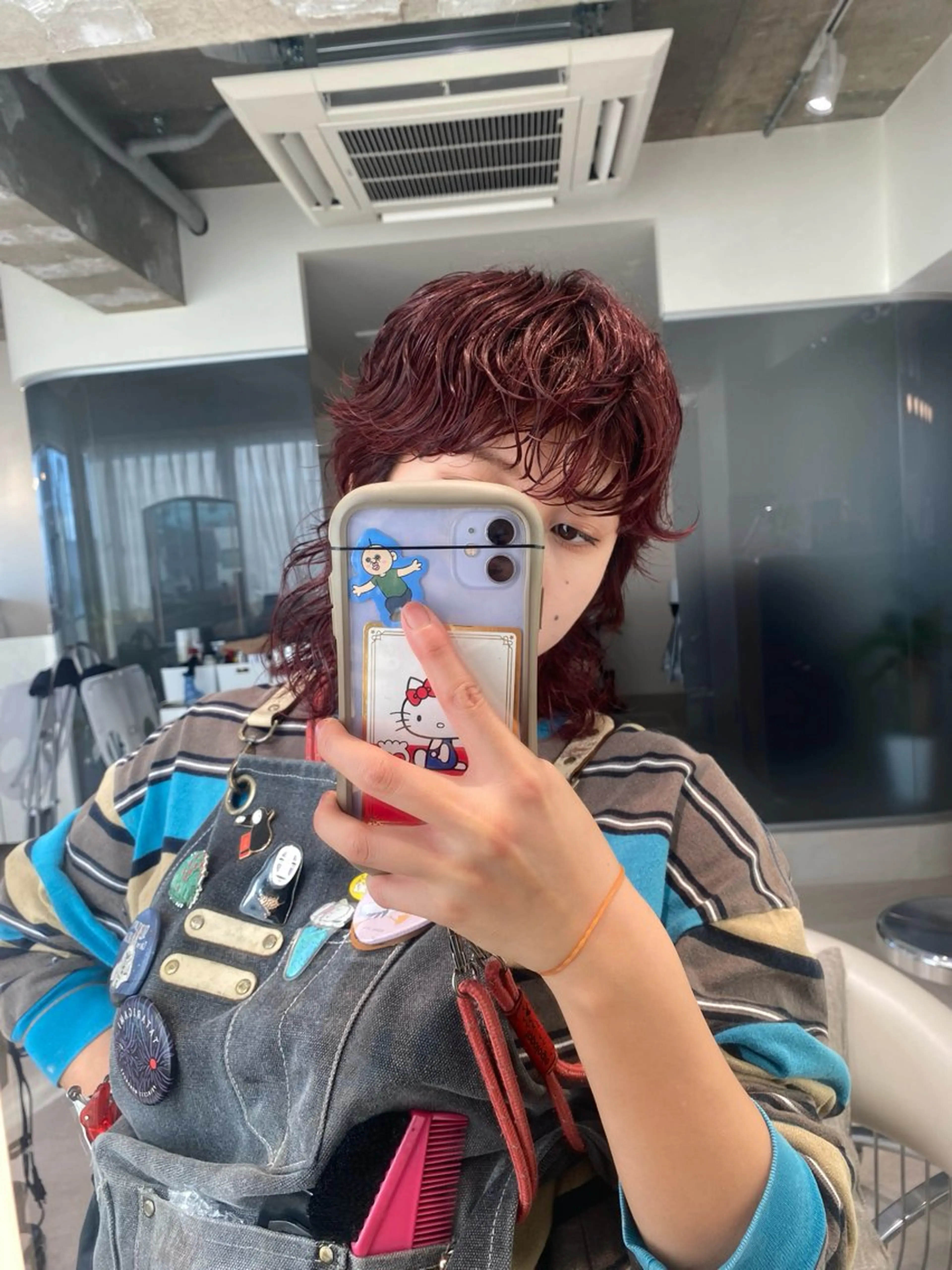 ミディアム ヘアカラー ROMMY所属・似合わせヘア 💇🏻‍♀/マリアのヘアスタイル
