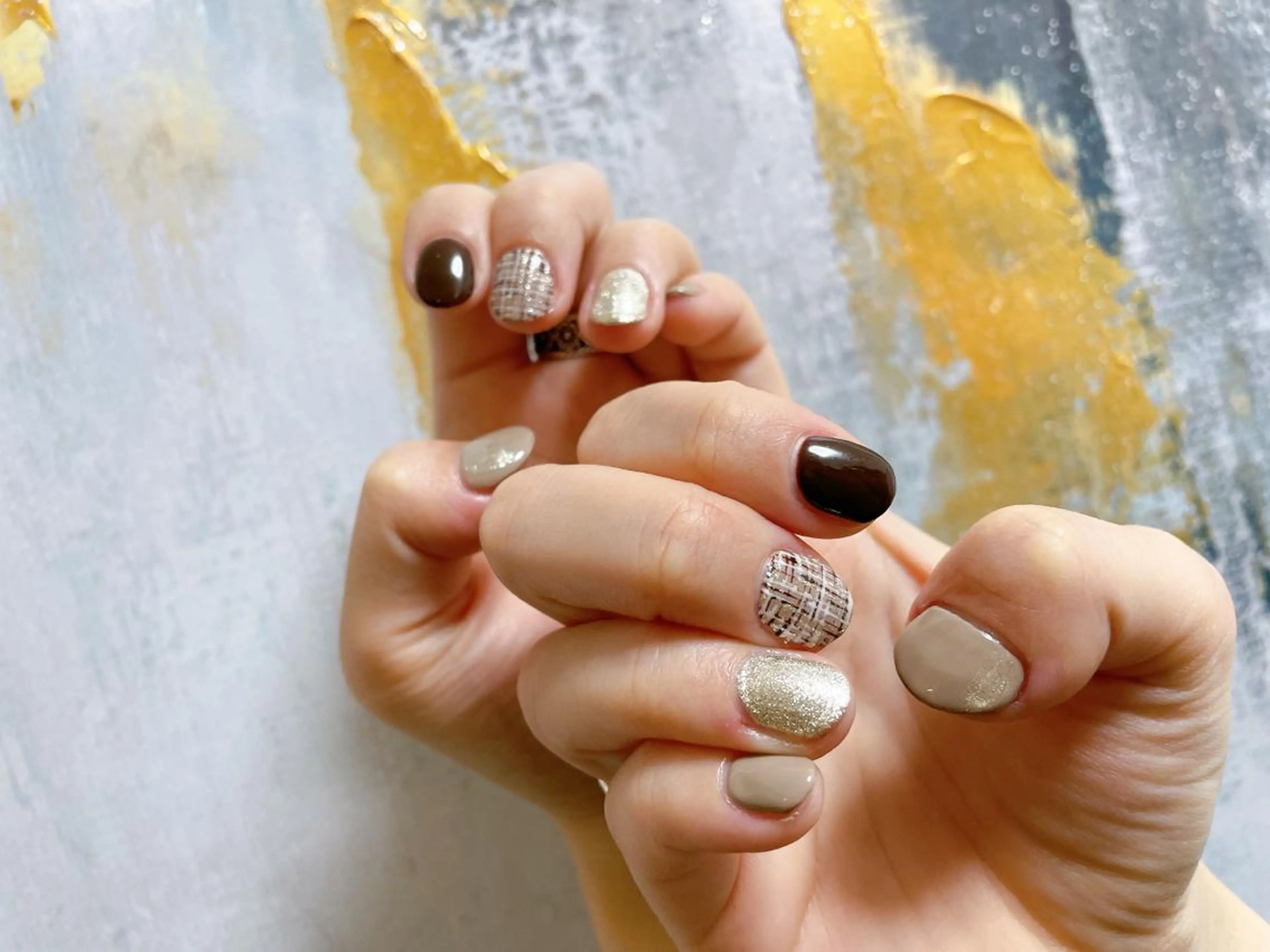 ネイル フットネイル ジェルネイル 韓国ネイル マグネットネイル ミラーネイル ハンドネイル Mogu nail 二子玉川のネイルデザイン