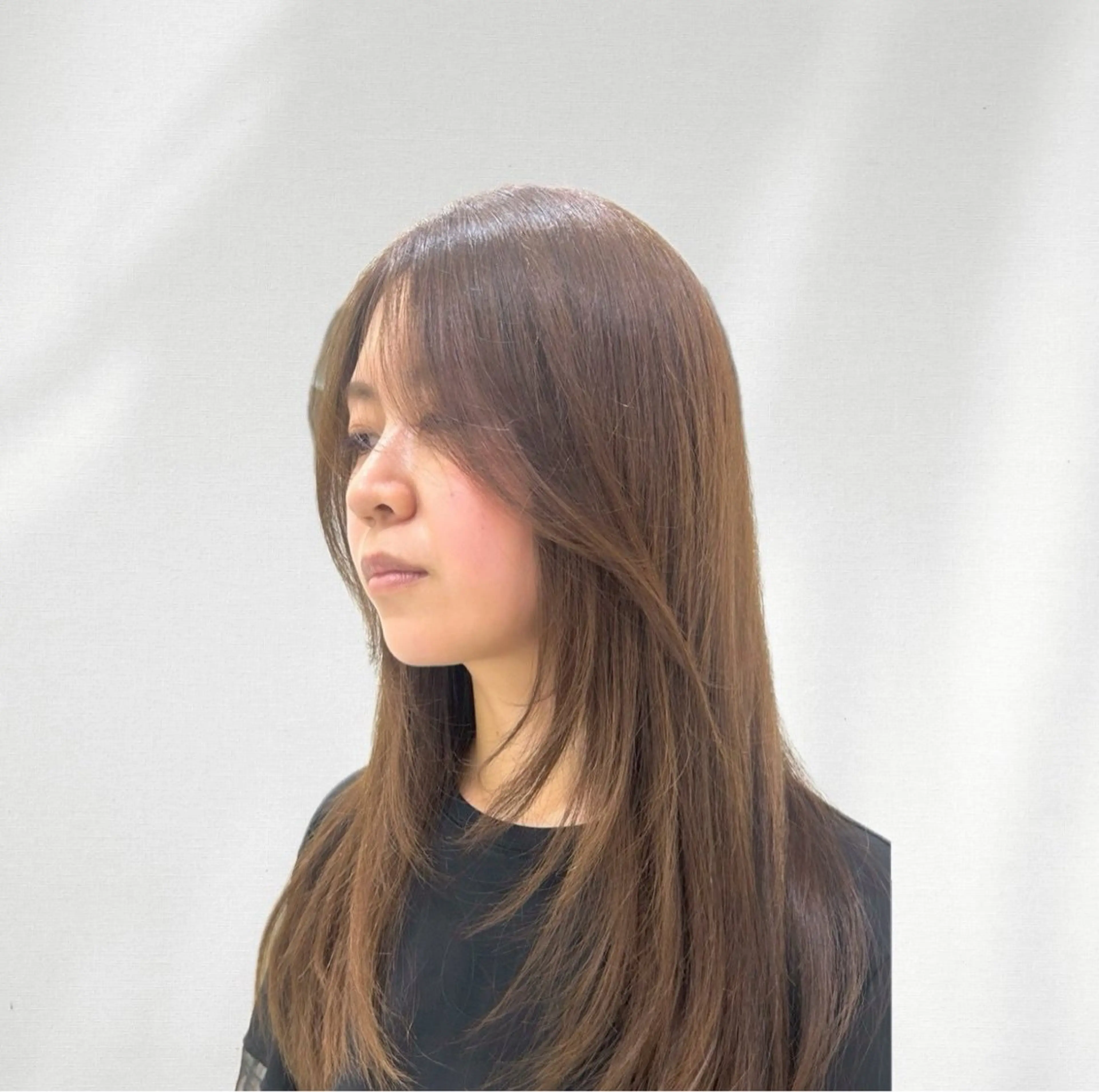 ロング カット ヘアカラー トリートメント Bear Fruit 新潟店所属・美髪矯正／ 山田　千里のヘアスタイル