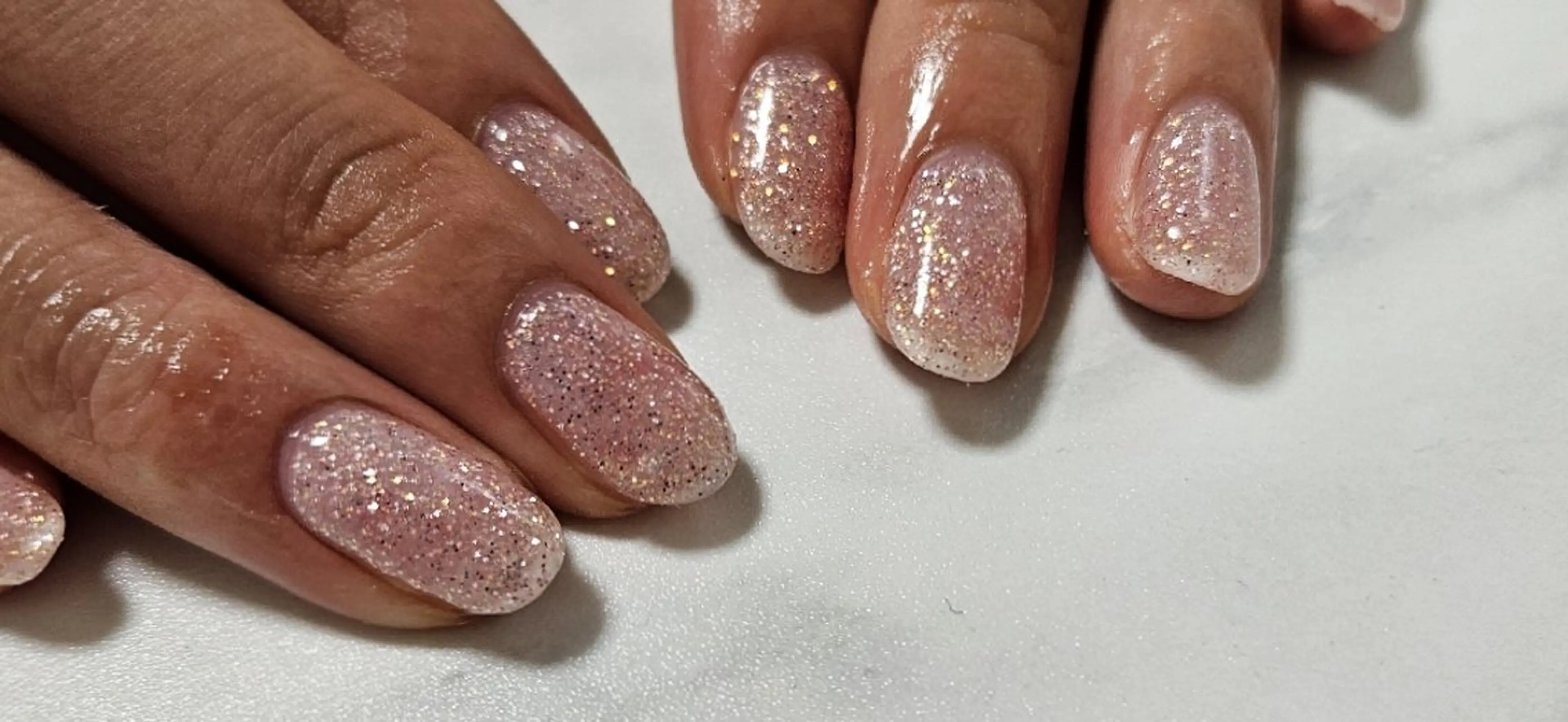 ネイル ワンカラーネイル ハンドネイル shellnail さなえのネイルデザイン