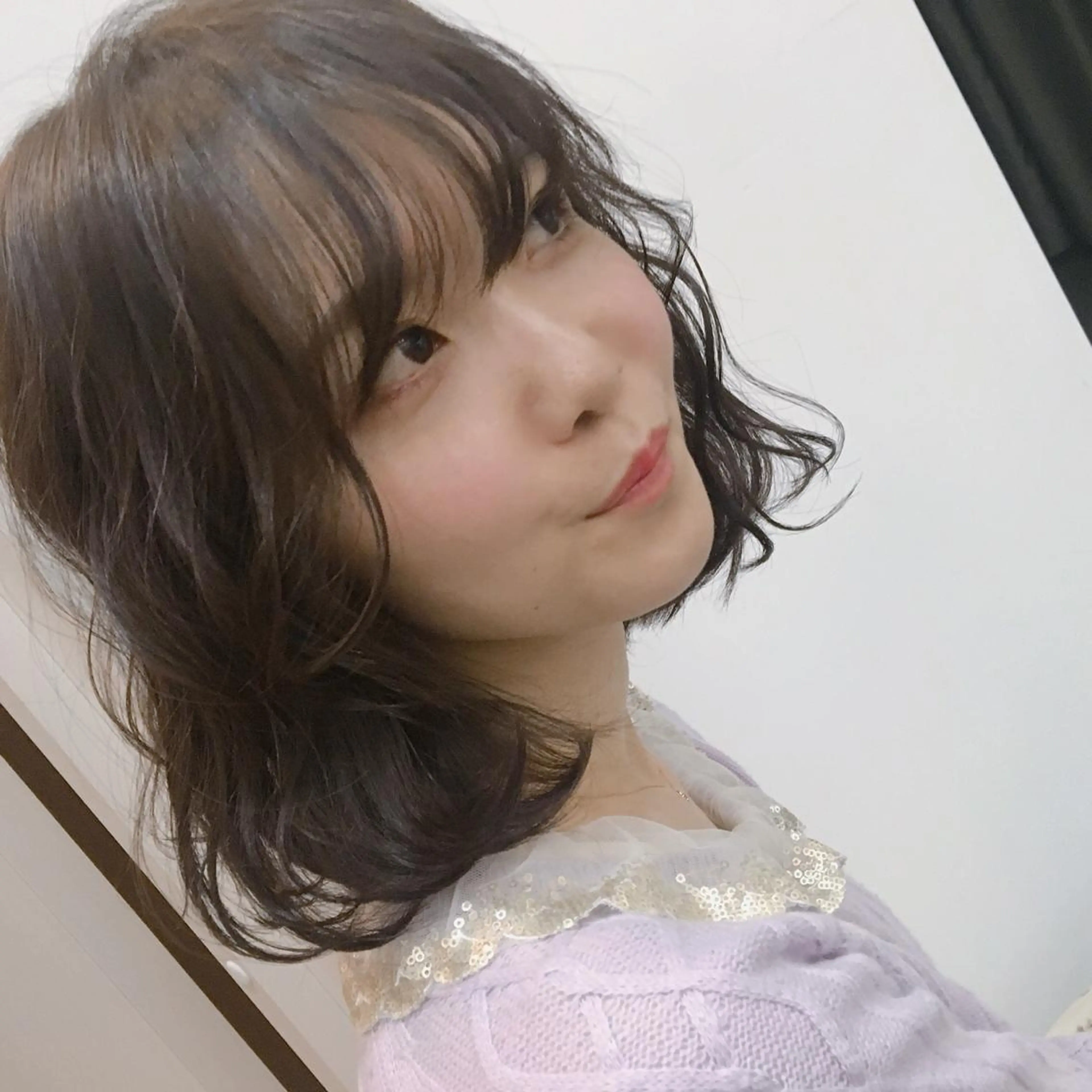 ミディアム カラー パーマ ヘアカラー トリートメント 🍊千葉 未来🍊店長のヘアスタイル
