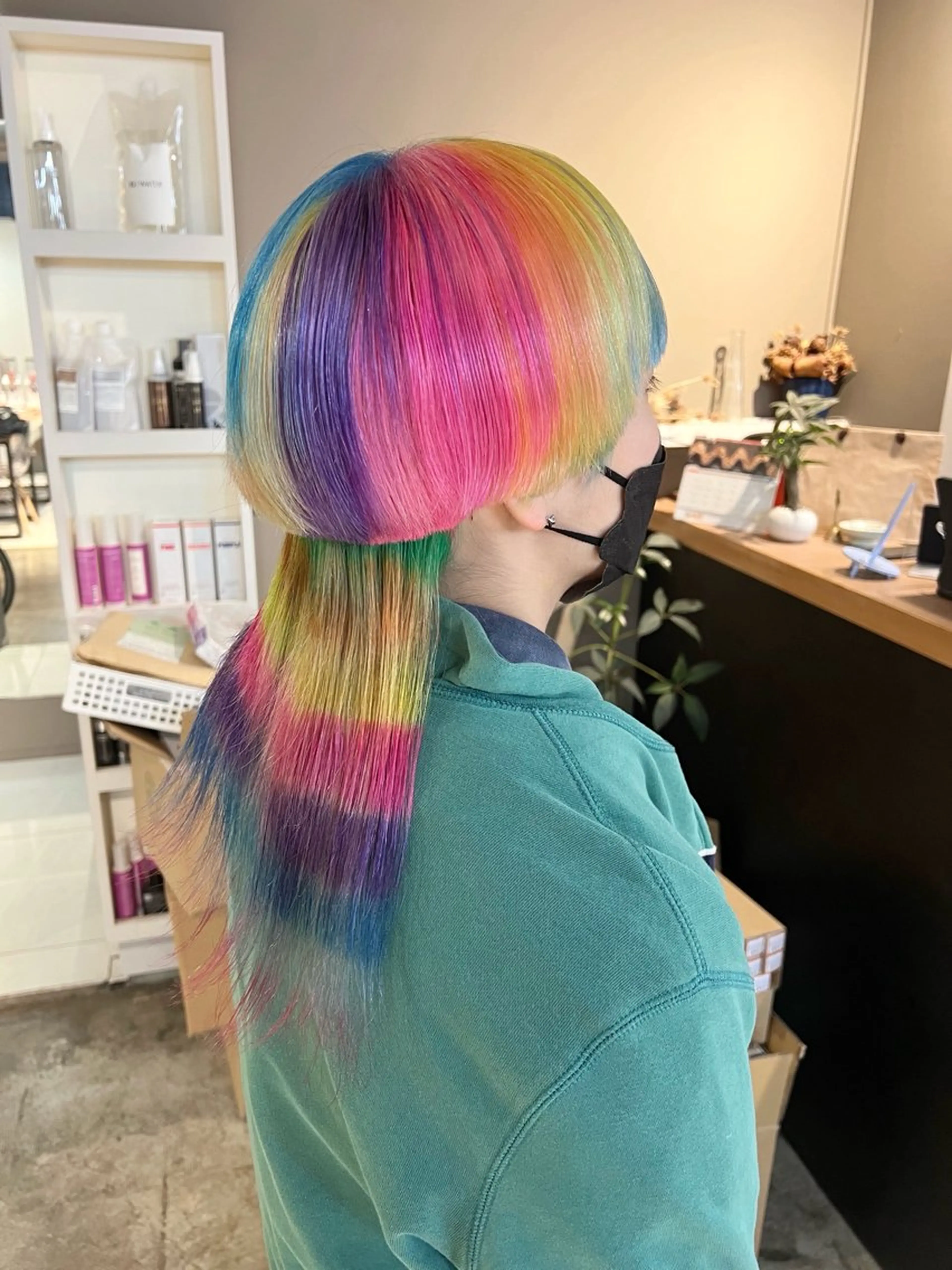 ロング カラー daiki 原宿のヘアスタイル