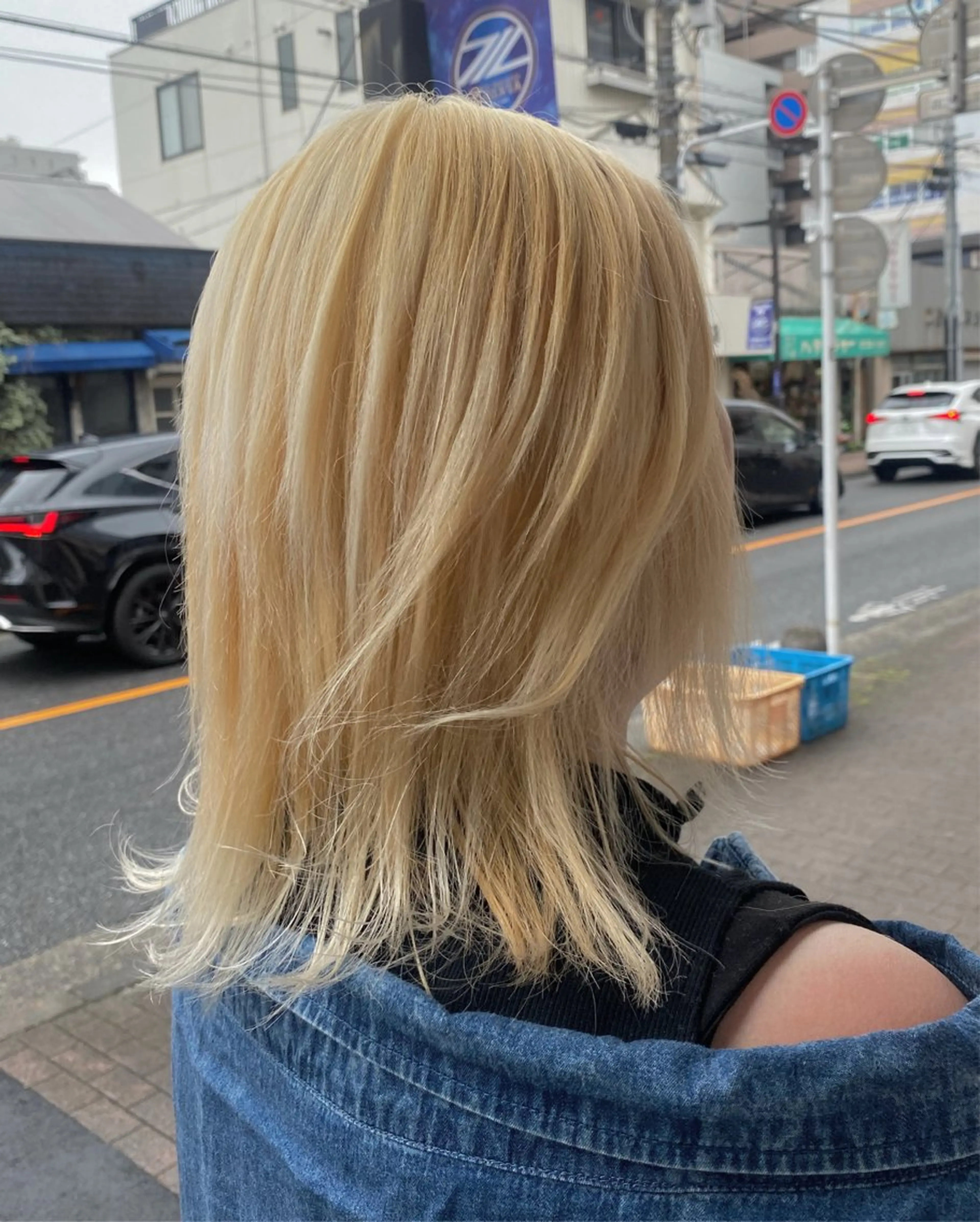 ミディアム カラー ブリーチ DISCOHAIRsanc（ルジャルダン町田）所属・烏山 達也のヘアスタイル