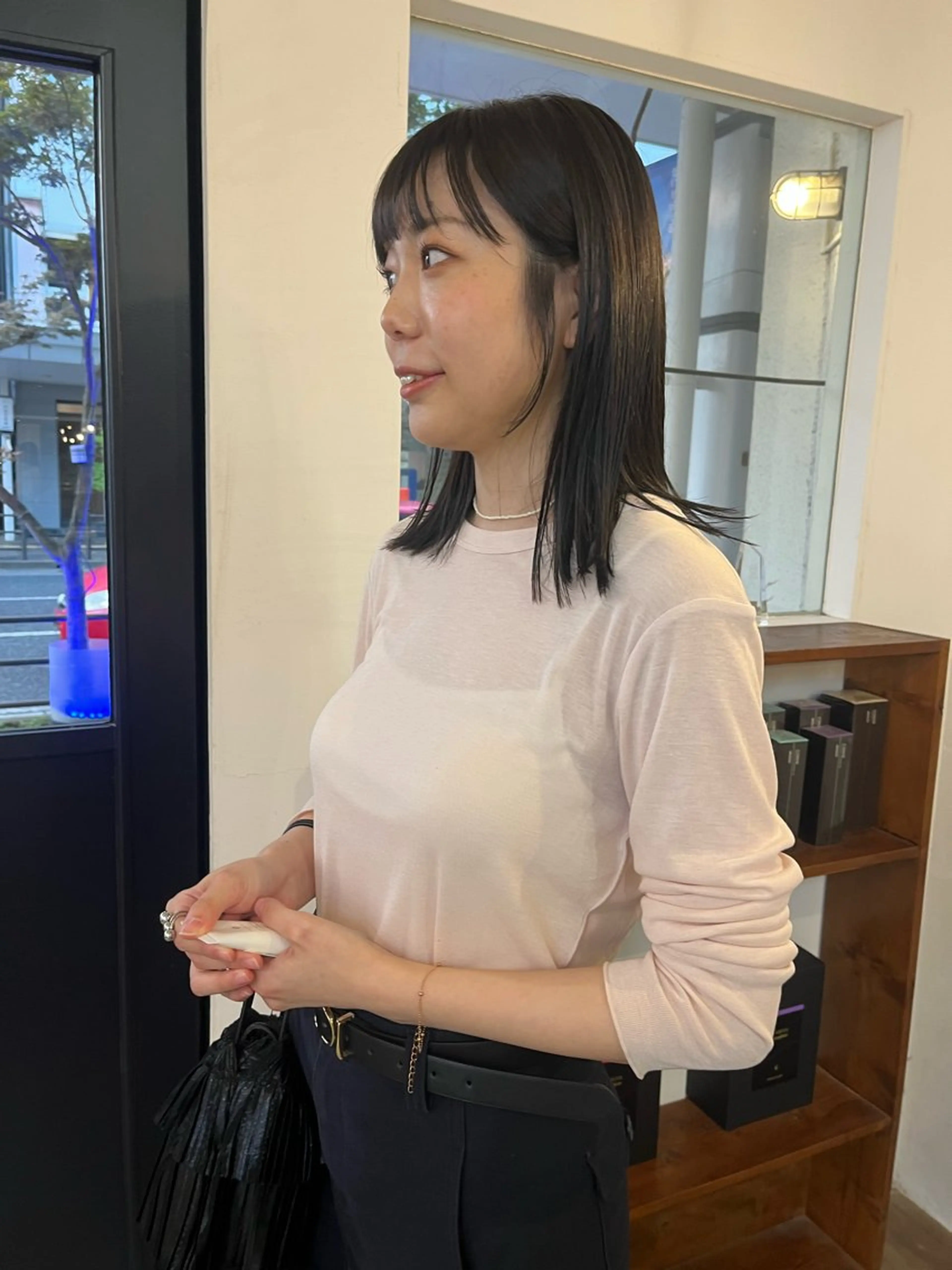 セミロング haco所属・🌿haco / パーマ/ユリナ🕊️のヘアスタイル