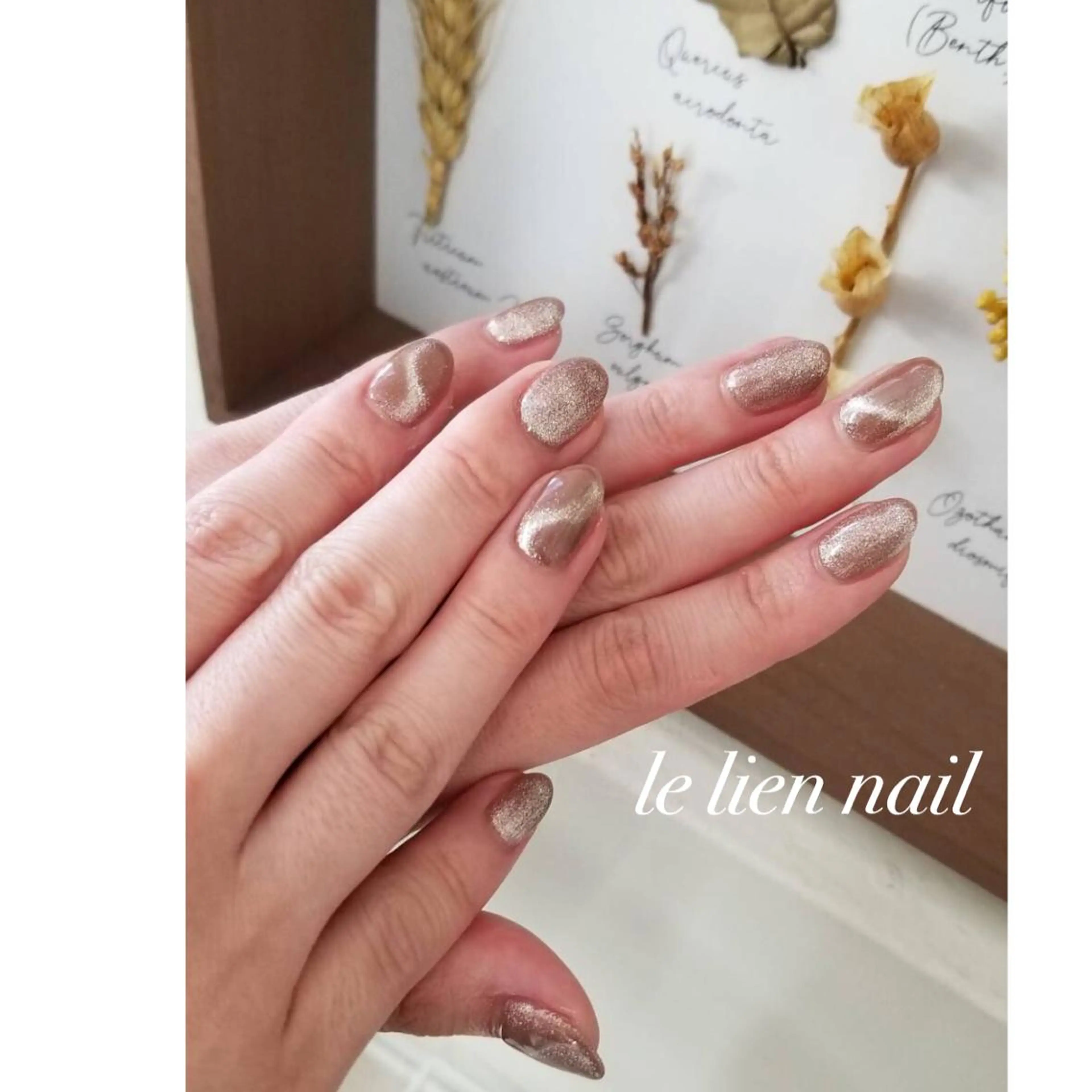 ミディアム ハンドネイル le lien nailのネイルデザイン