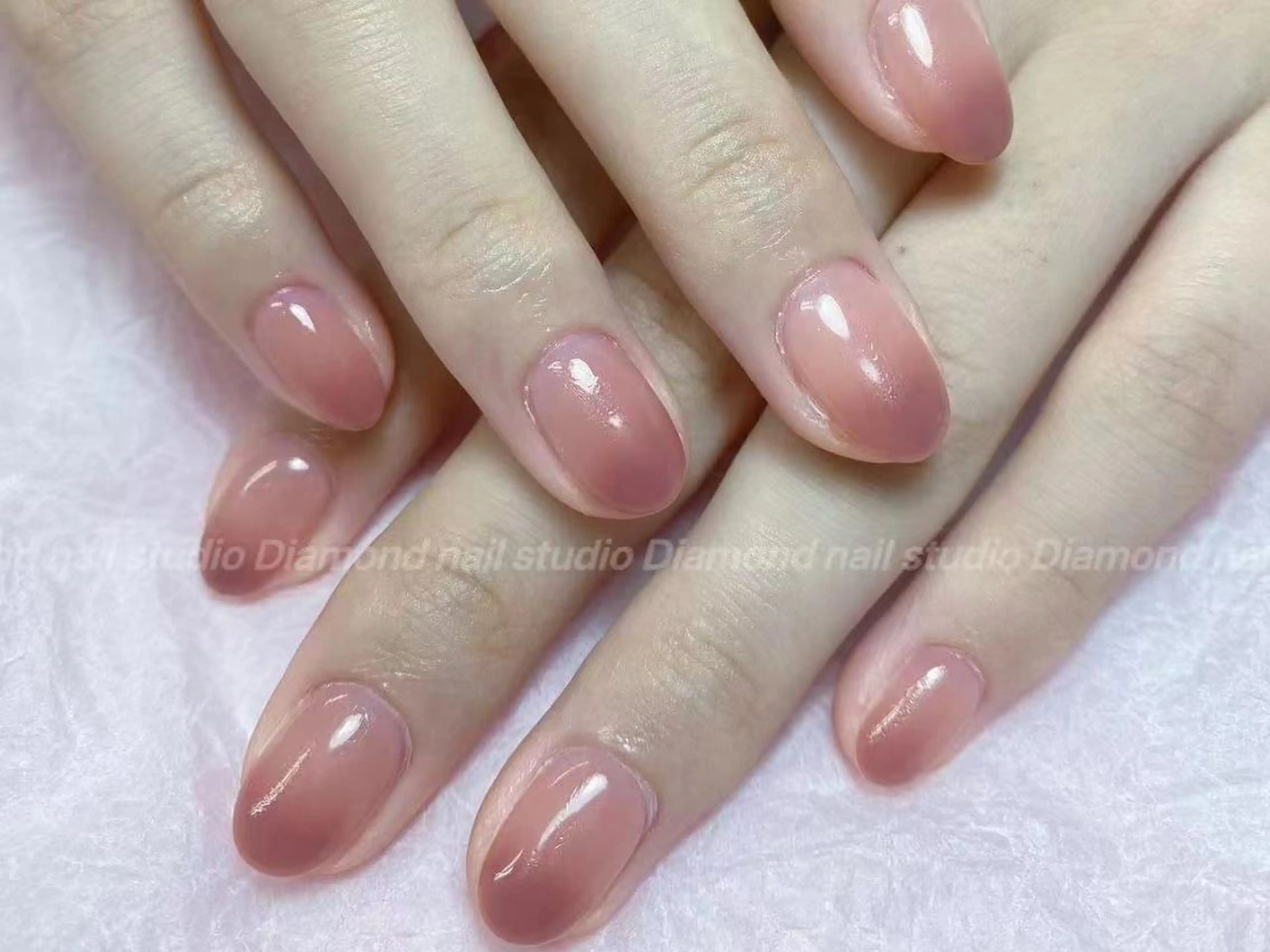ネイル アートネイル オーロラネイル ガーリー キラキラネイル 韓国ネイル ハンドネイル DIANMOND NAIL🌸のネイルデザイン
