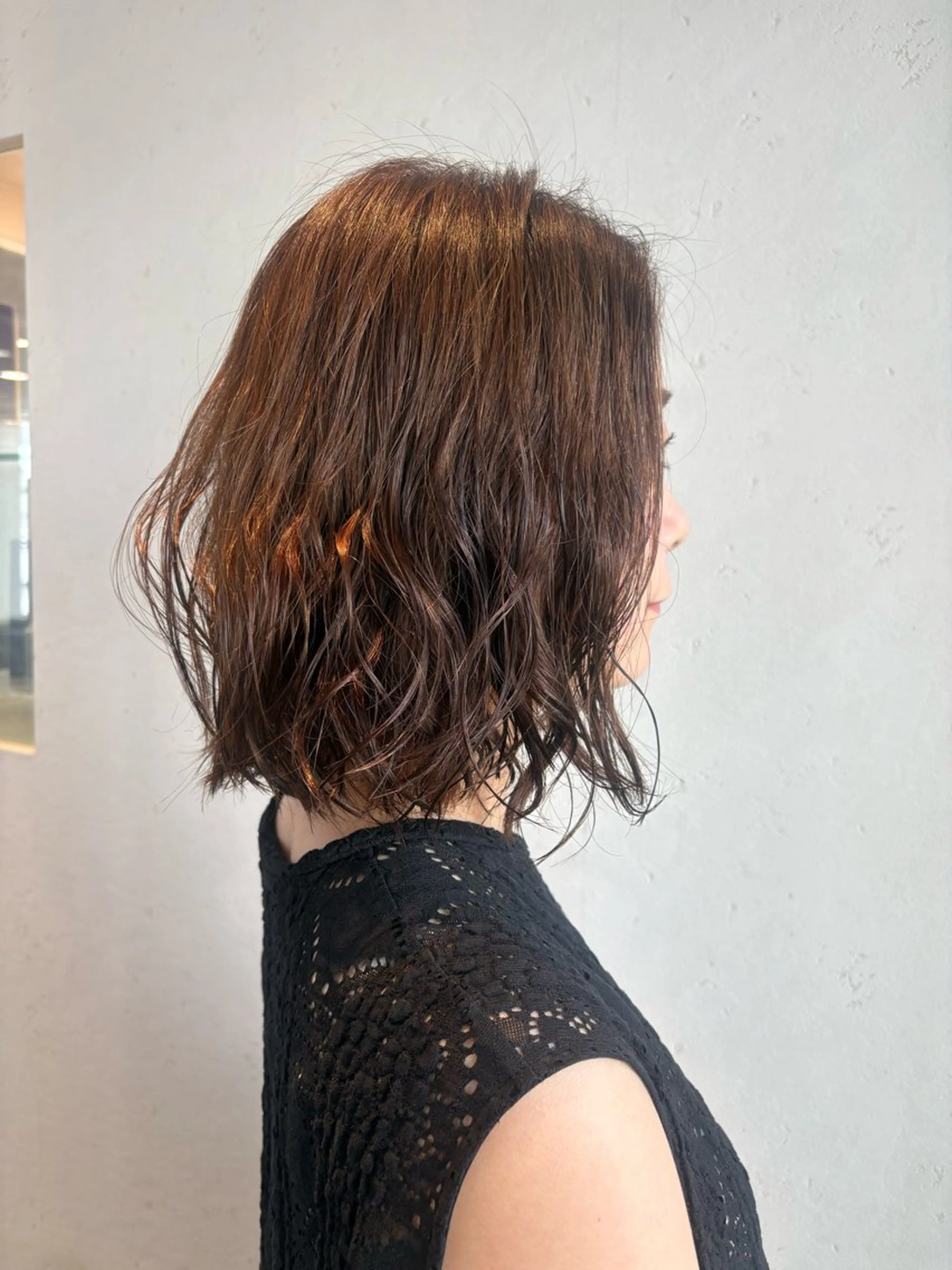 カット＋エアウェーブの写真
