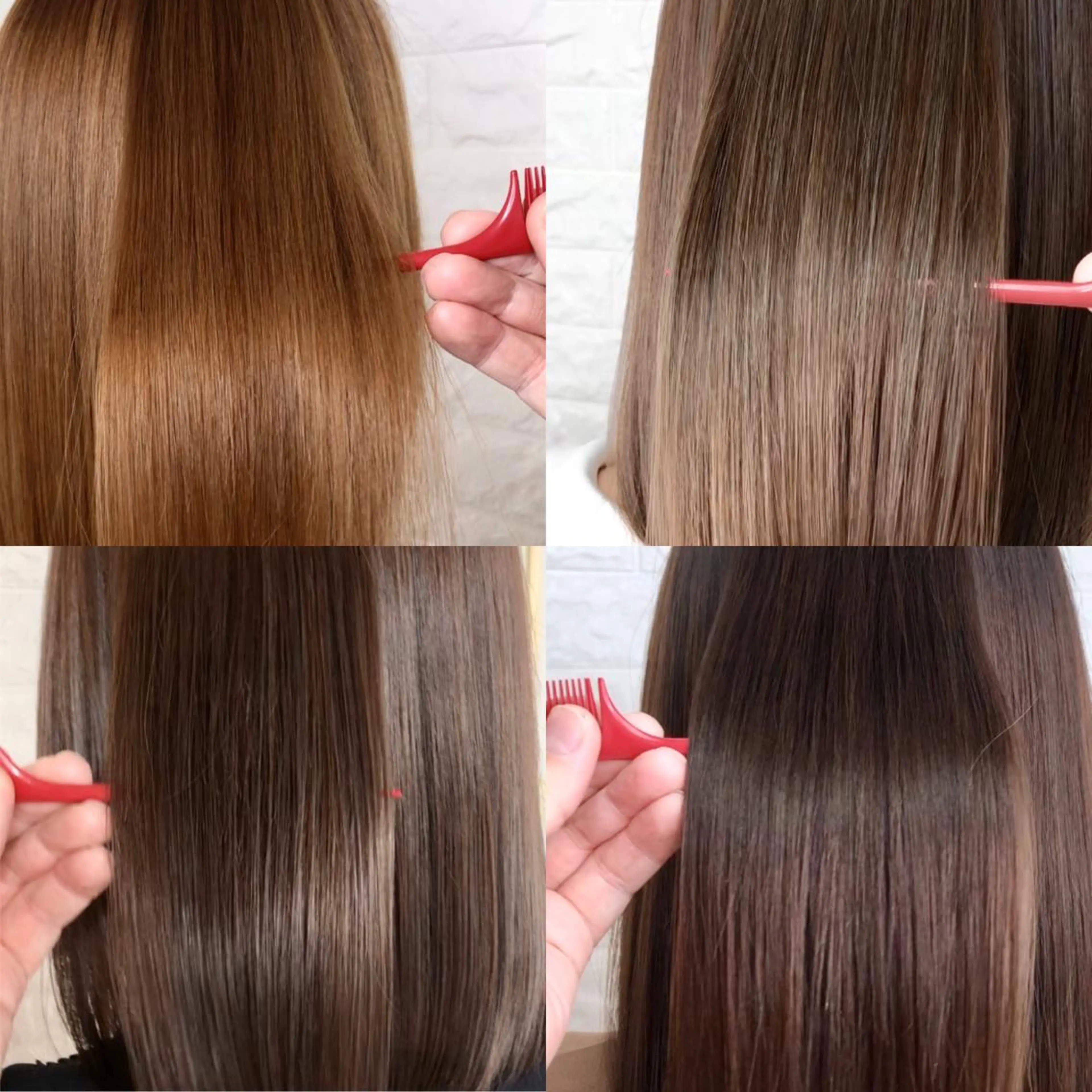 ミディアム カラー ヘアカラー KIZU 髪質改善 オカルト怪談のヘアスタイル