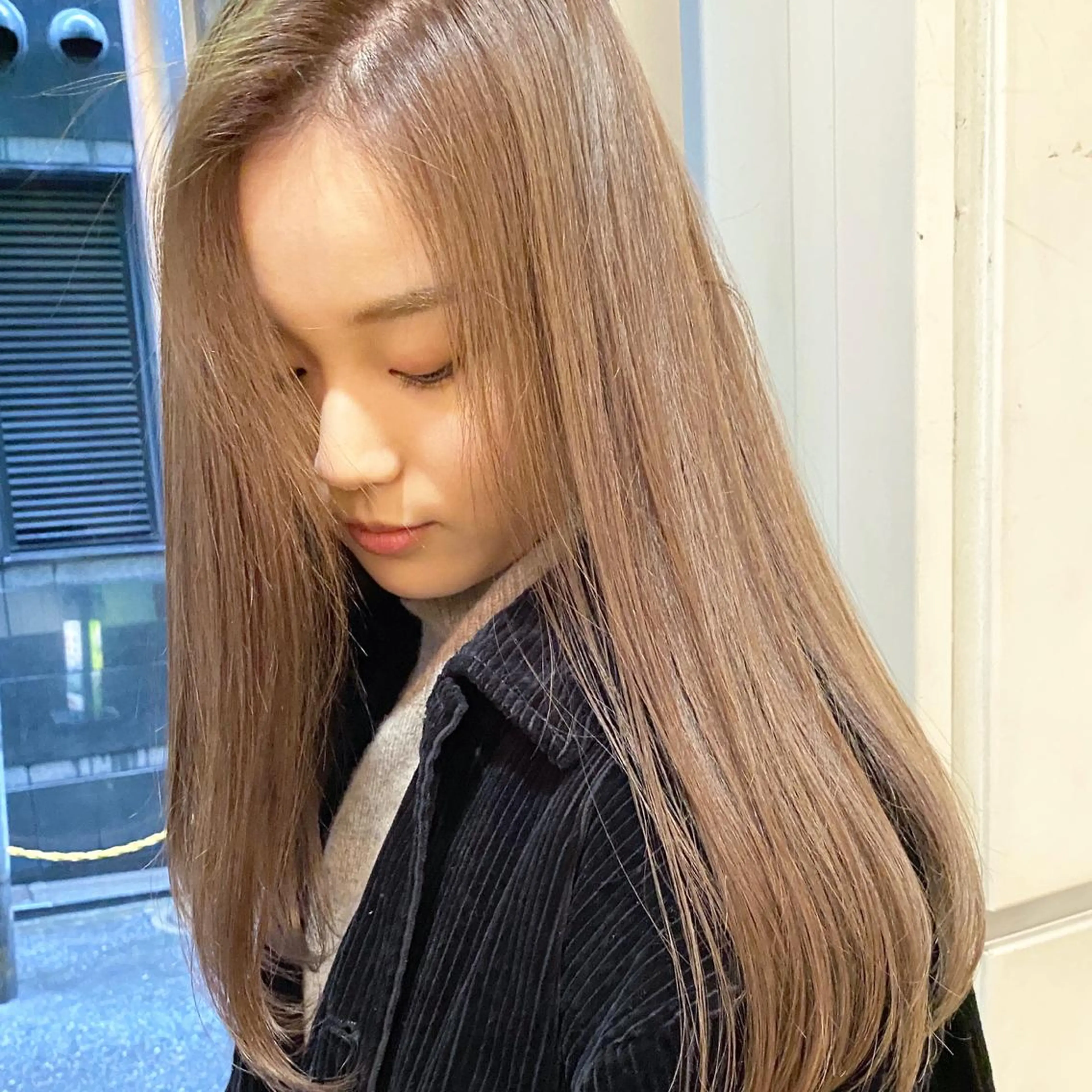 ロング カラー ⭐️横浜ブリーチ特化 美容師 堤涼⭐️のヘアスタイル