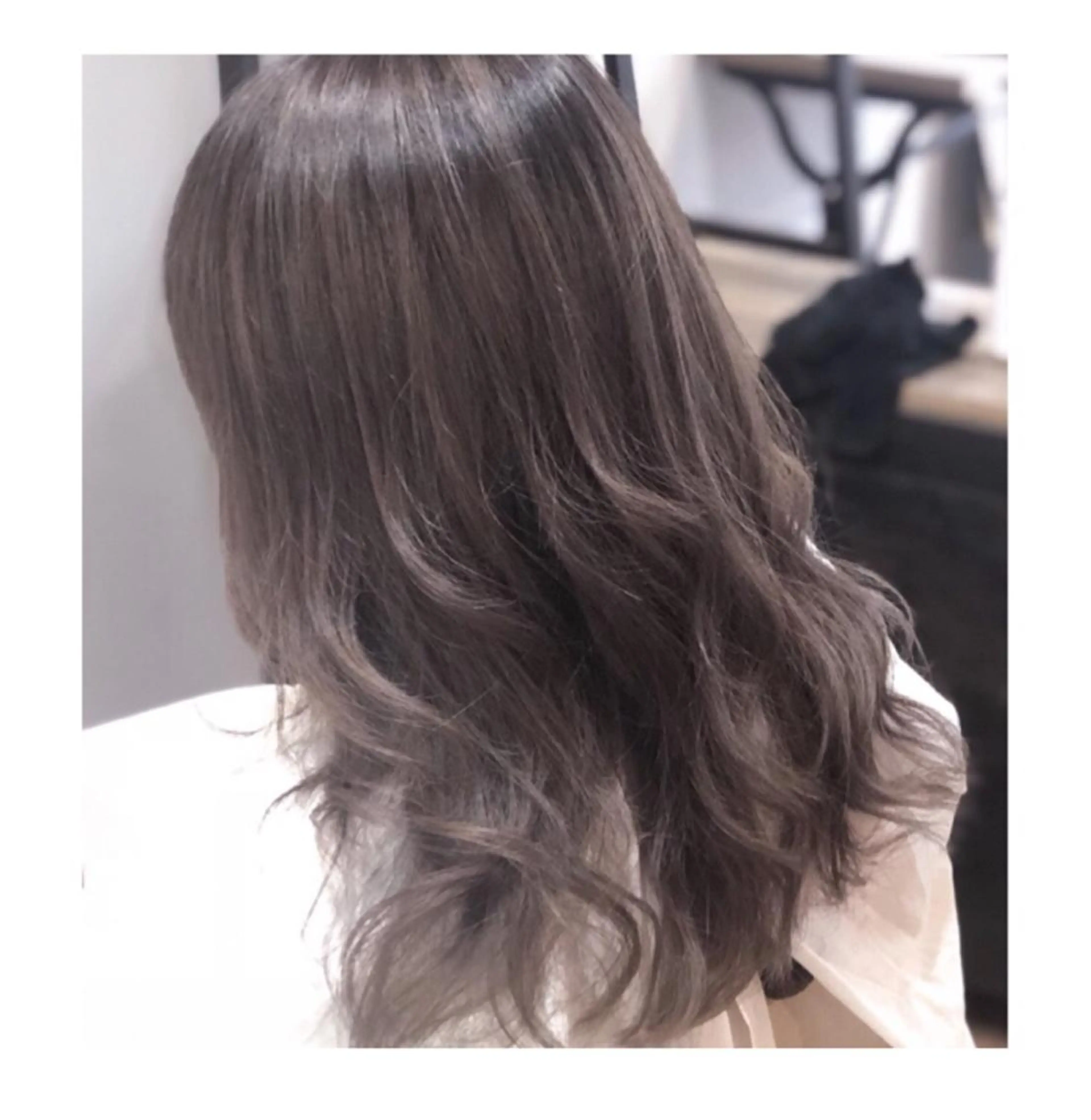 ロング ハイライト ヘアカラー トリートメント ❁⃘ ち だ り さ ❁⃘のヘアスタイル