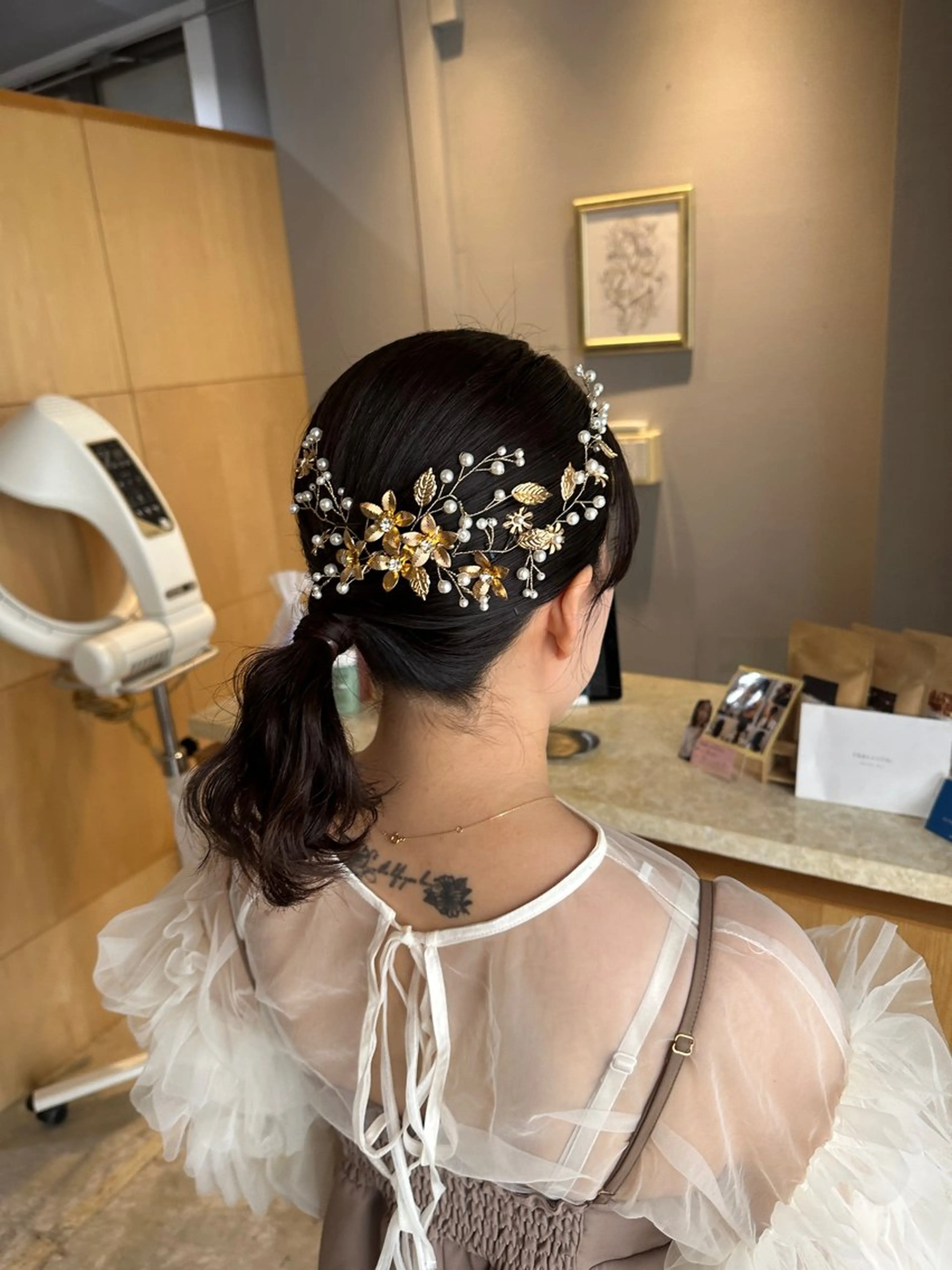 ミディアム ヘアセット miloc MOMOKAのヘアスタイル