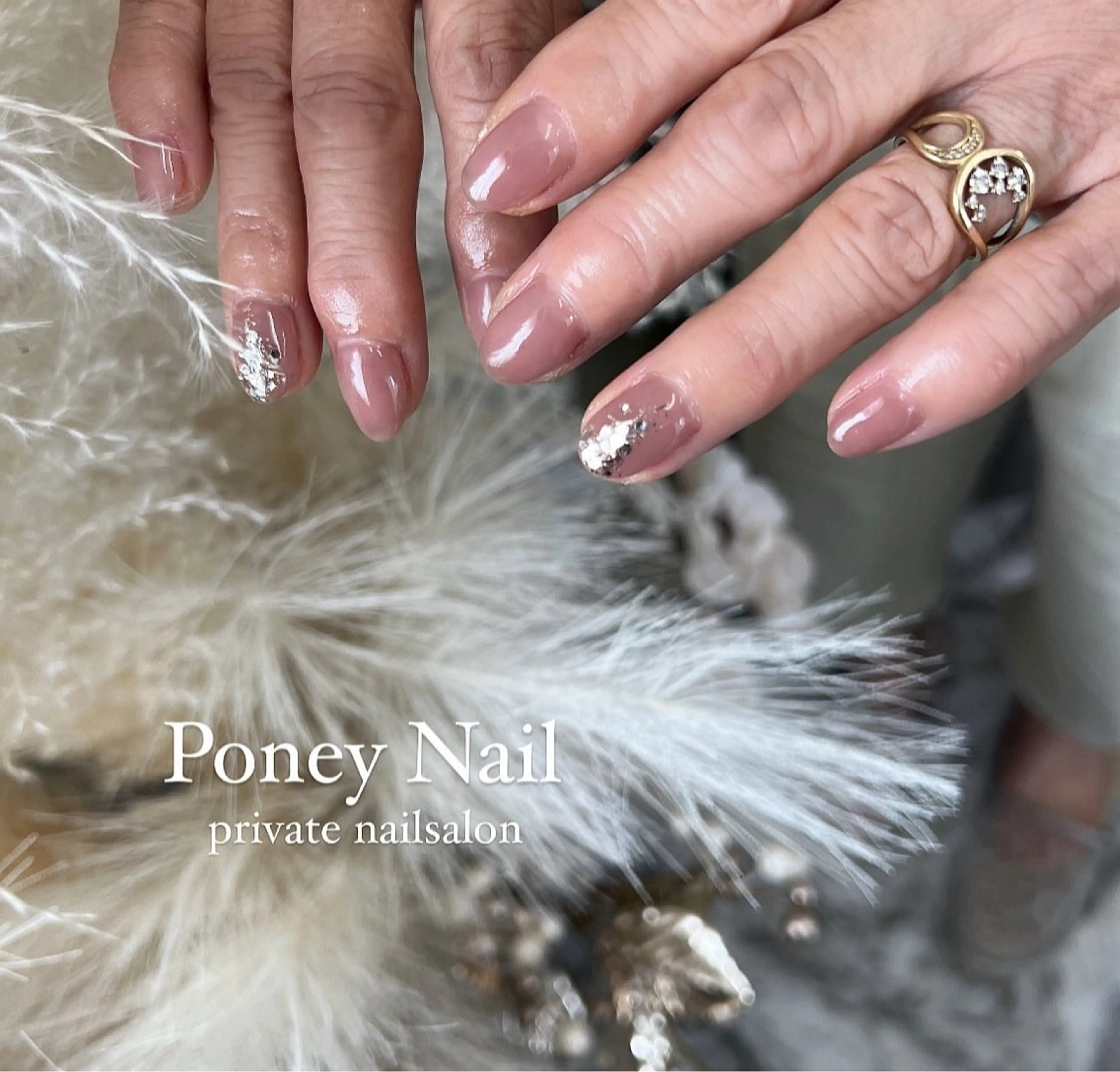 ネイル アートネイル 韓国ネイル ニュアンスネイル オフィスネイル ワンカラーネイル Poney Nail Hikaruのネイルデザイン