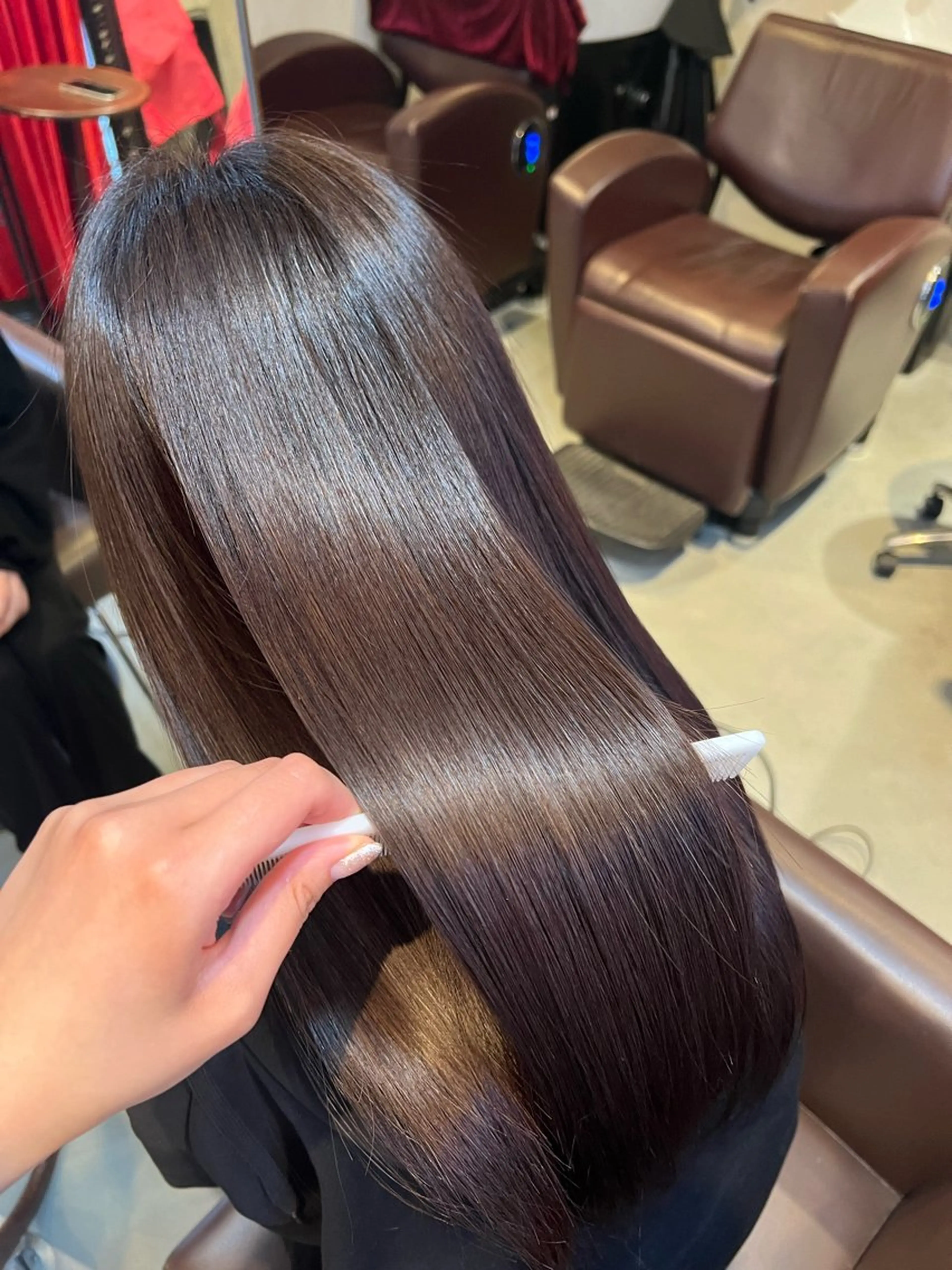 ロング カラー トリートメント トリートメント 💎艶髪特化💎 ちば　ちなみのヘアスタイル