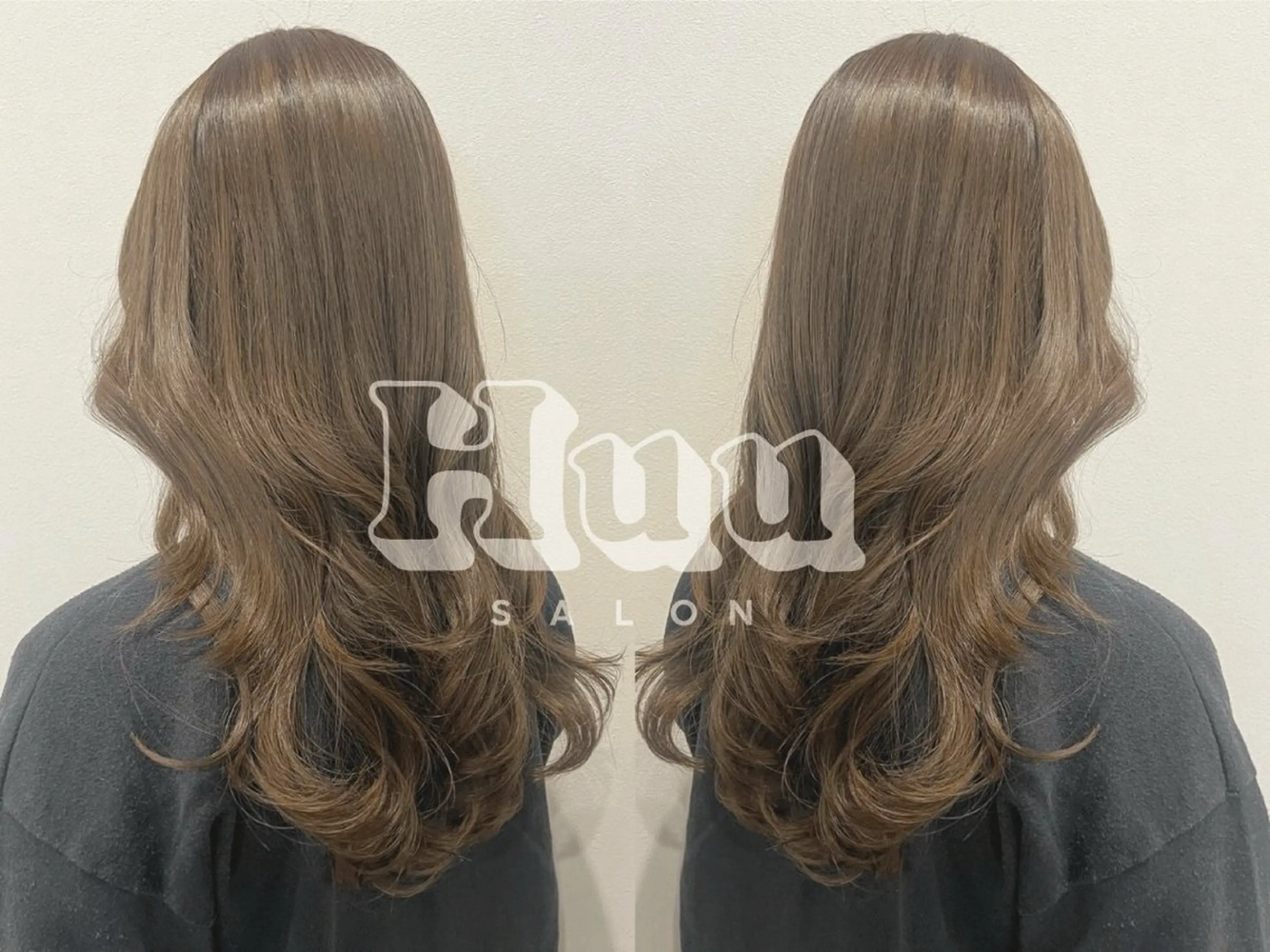 ロング カラー ヘアアレンジ カット ヘアカラー トリートメント ヘッドスパ Huu☁️ 池野里衣のヘアスタイル