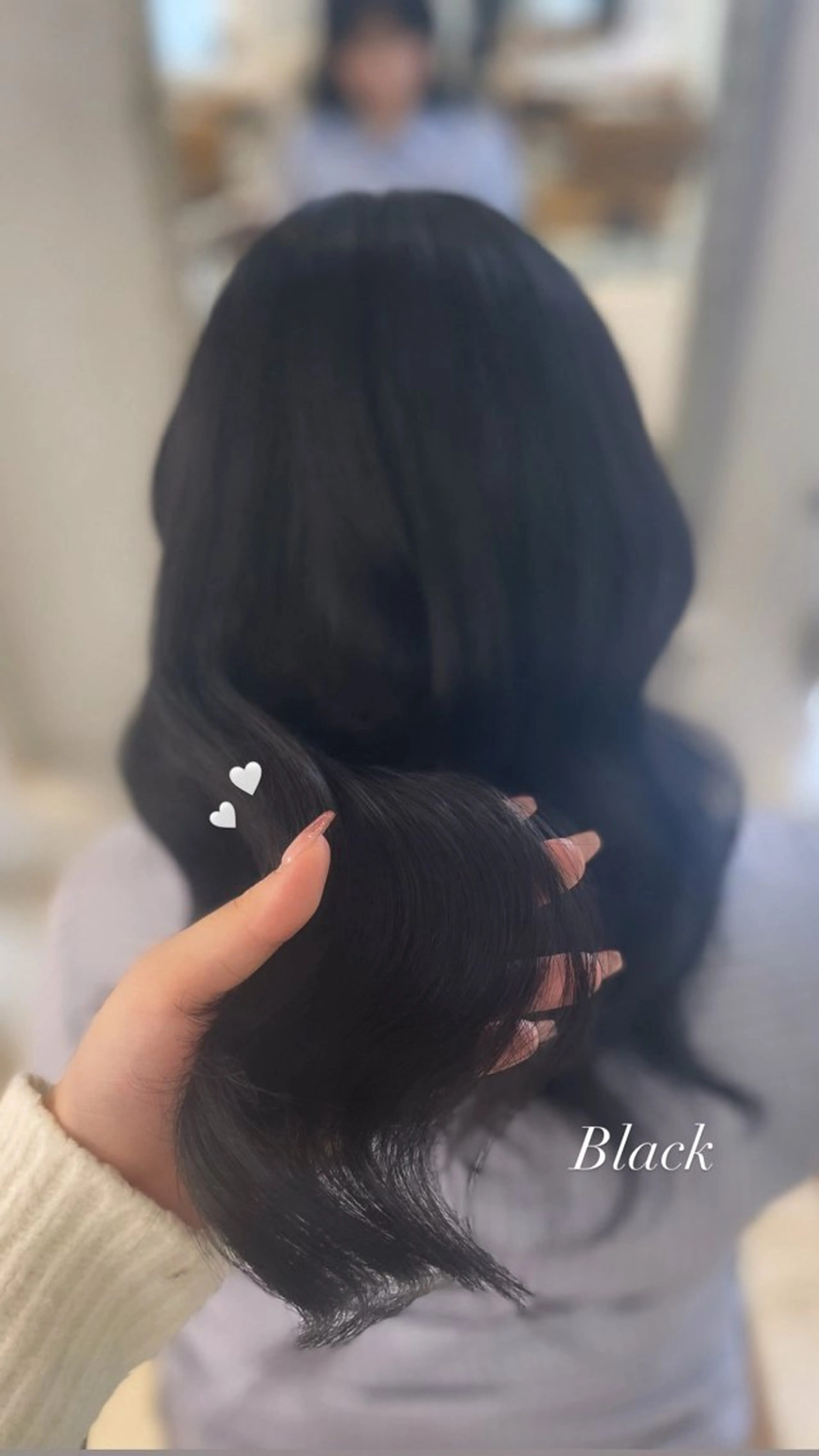 🩶ブリーチなしワンカラー🩶の写真
