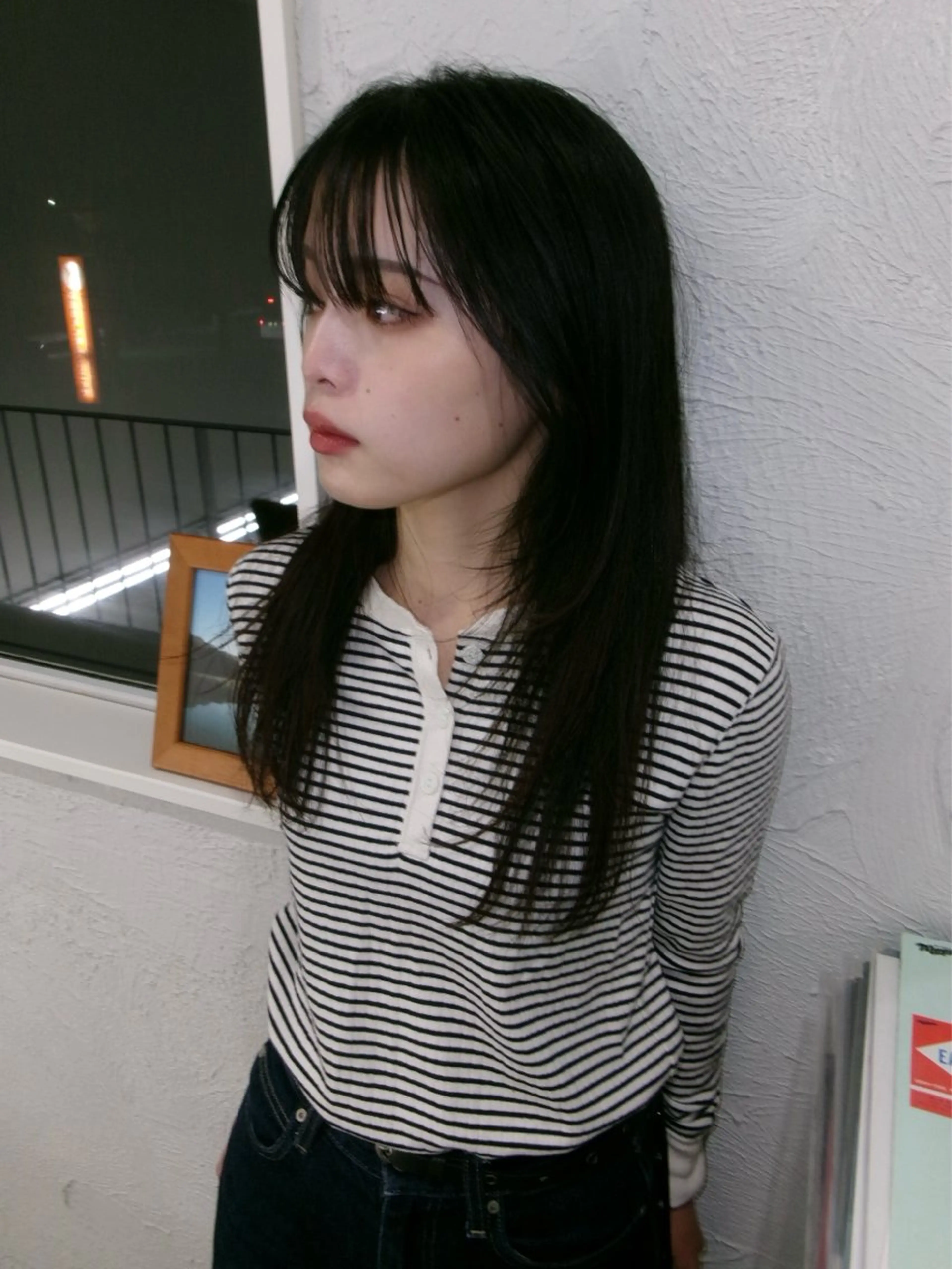 ミディアム レイヤーカット カット ヘアカラー ニワ/レイヤーカット /透明感カラー💎のヘアスタイル