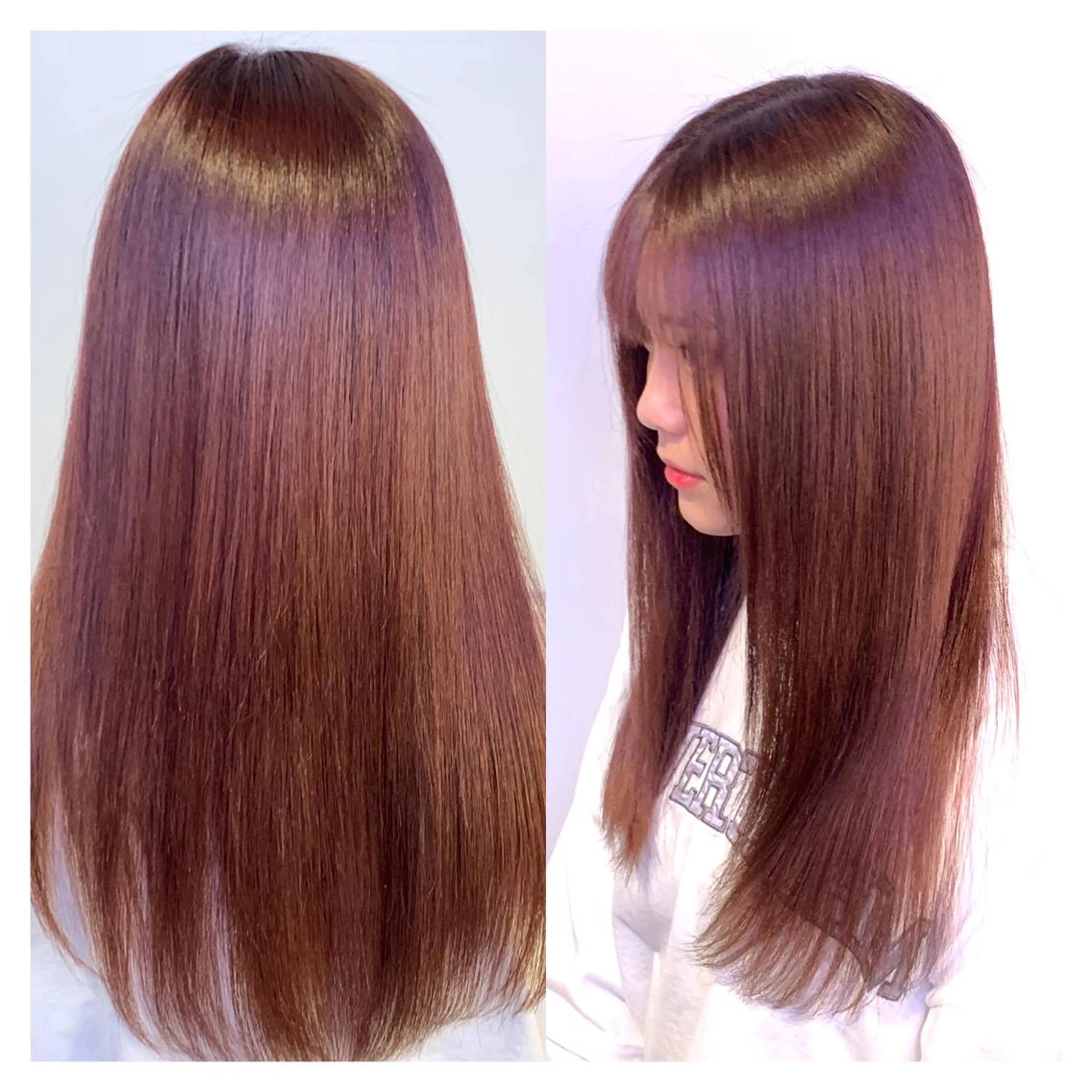 セミロング トリートメント カット ヘアカラー トリートメント 中村 侑弘のヘアスタイル