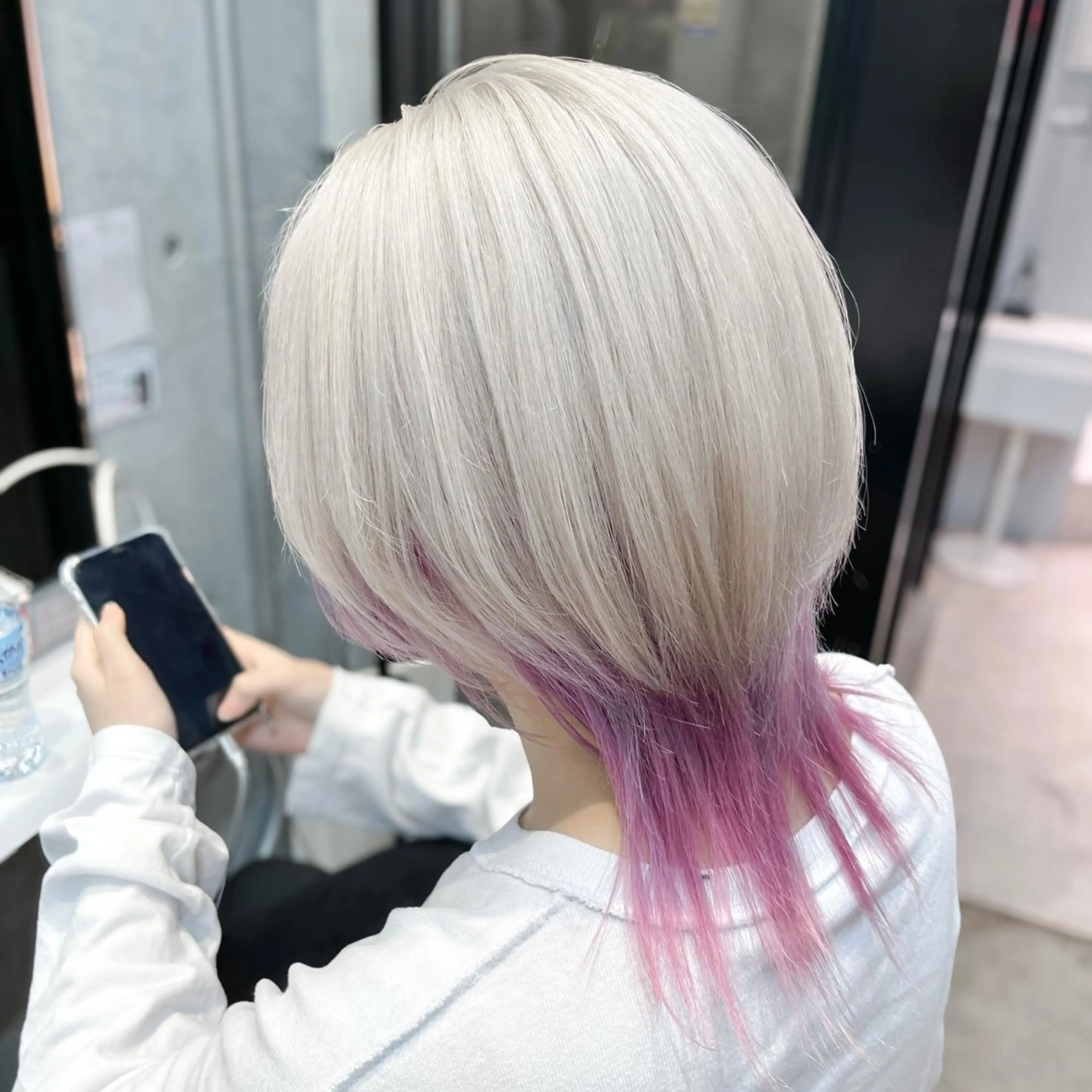 カラー ヘアカラー ルーツカラー/ レイヤーカット/井川のヘアスタイル