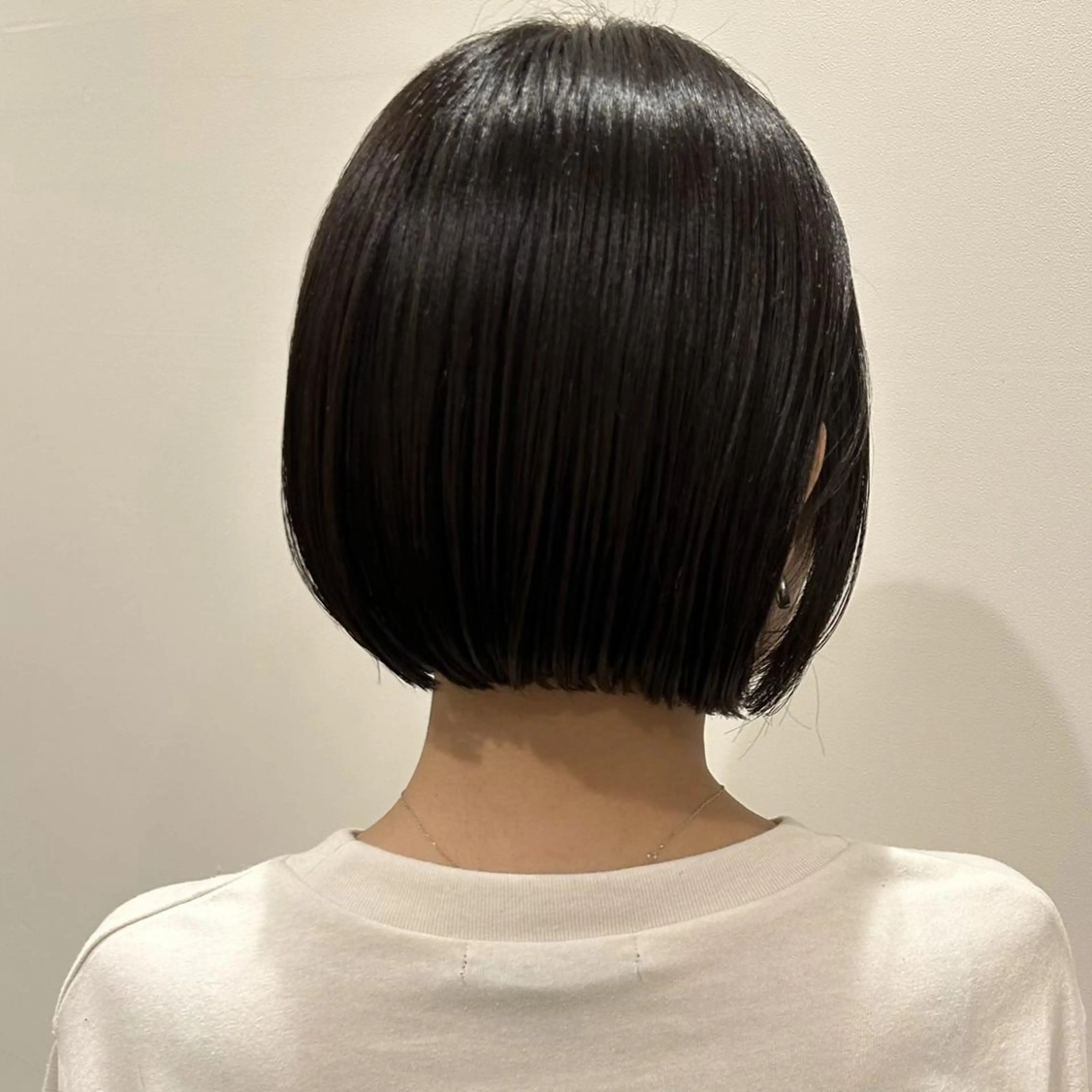ショート ボブ カット Halo/長居美容室 ショート/ROKIのヘアスタイル