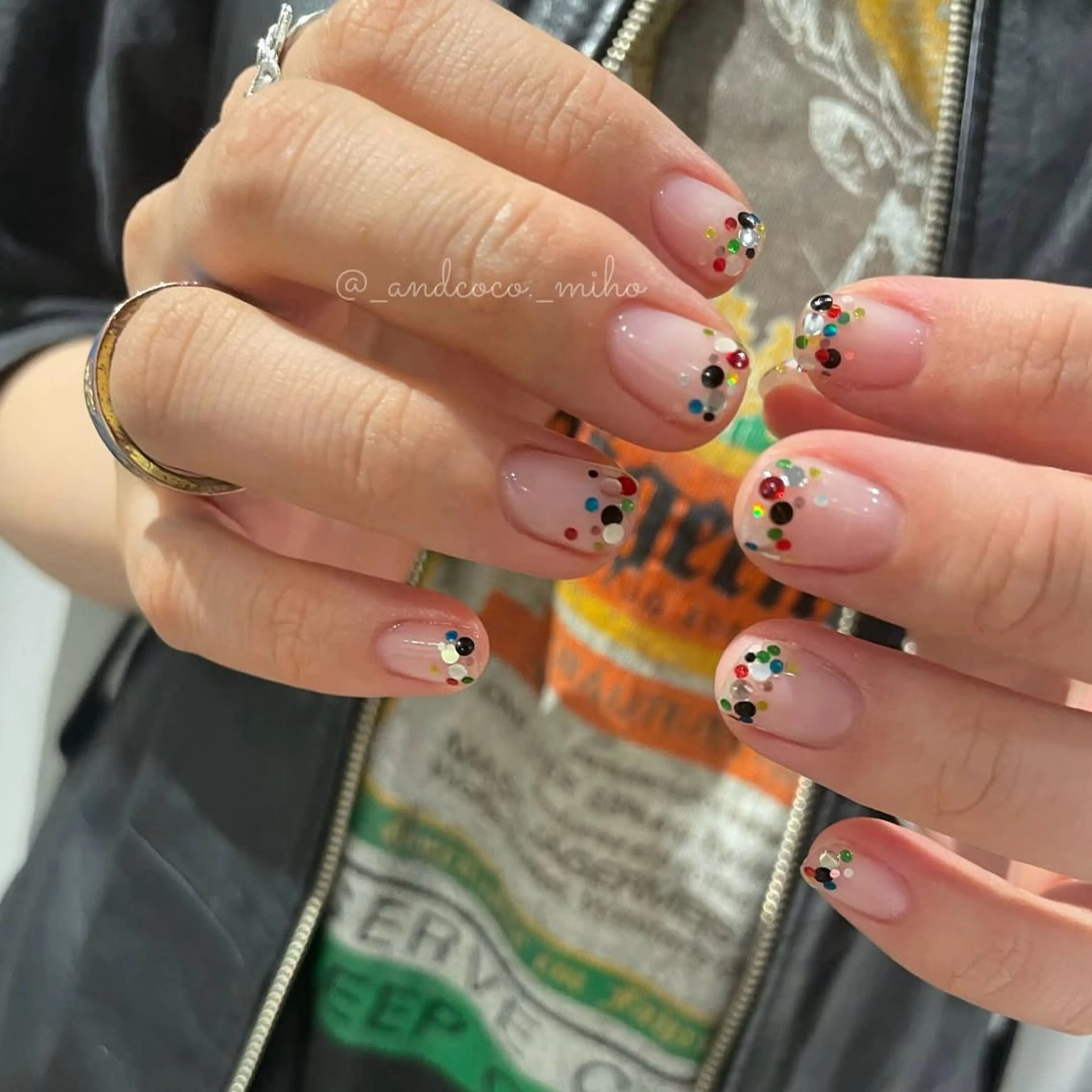 ネイル And  & coco. eyelash & nail所属・Nailist〻 mihoのネイルデザイン
