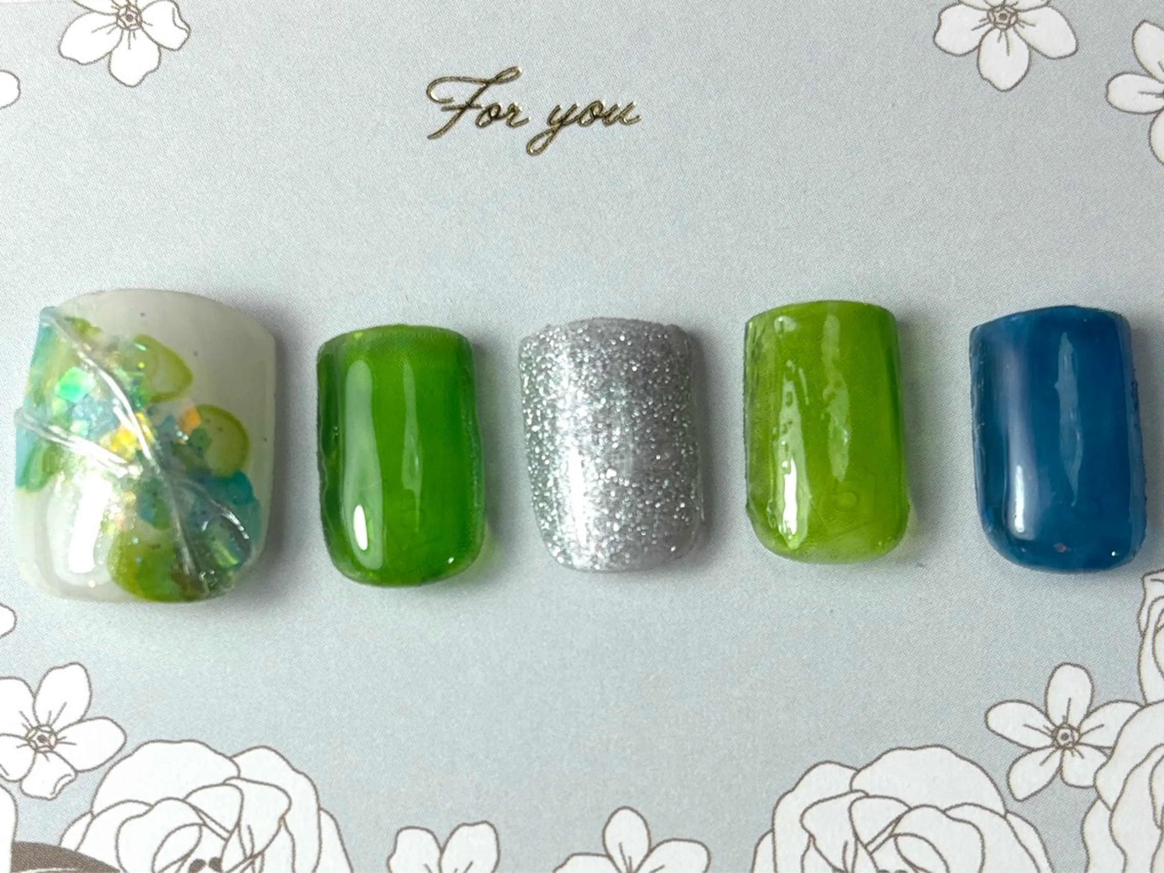 ネイル フットネイル ニュアンスネイル TAKA .Mのネイルデザイン