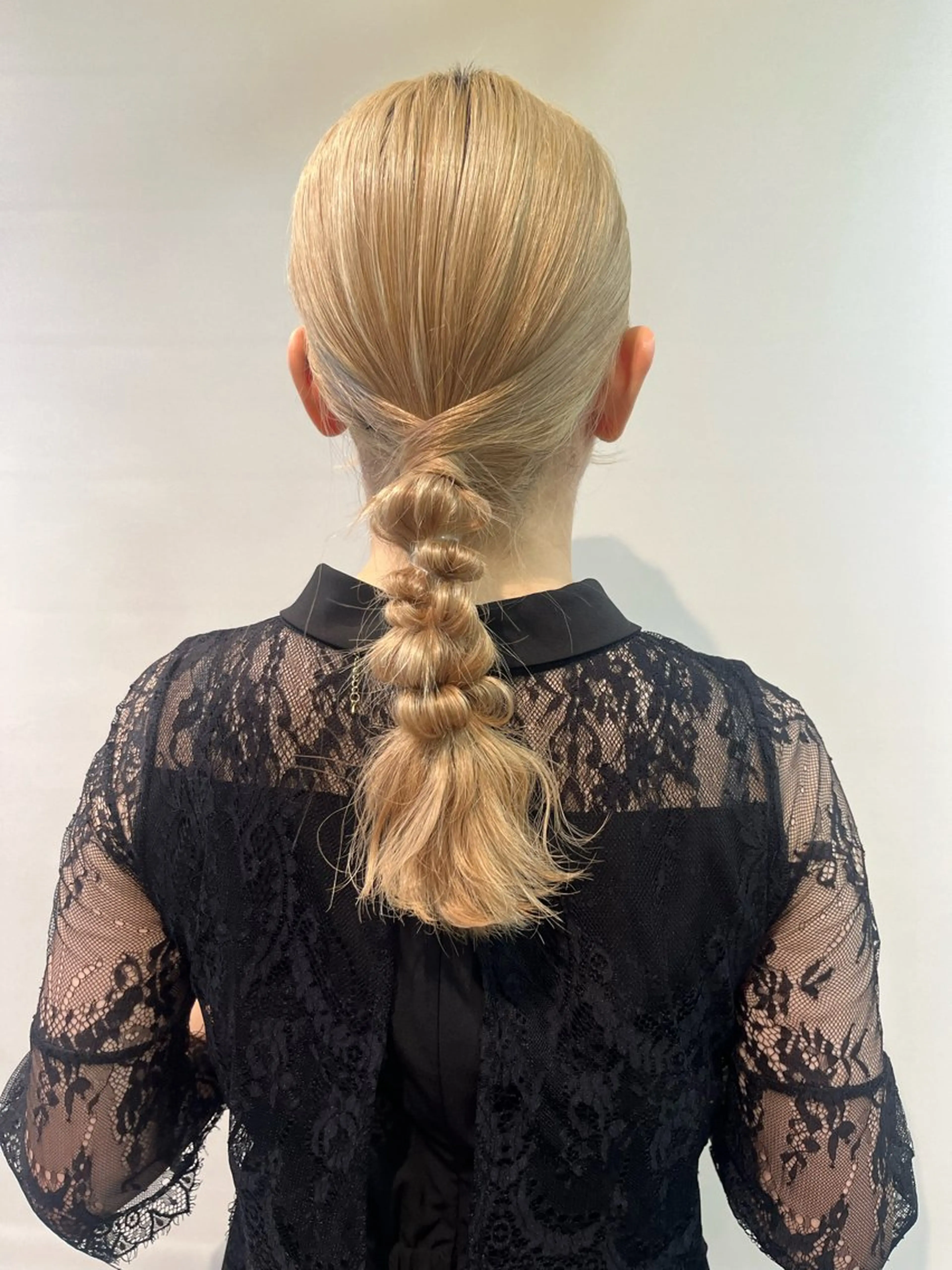 ヘアアレンジ 結婚式・ブライダル ヘアセット 💖デザインカラー/ タダ ハナカ💖のヘアスタイル