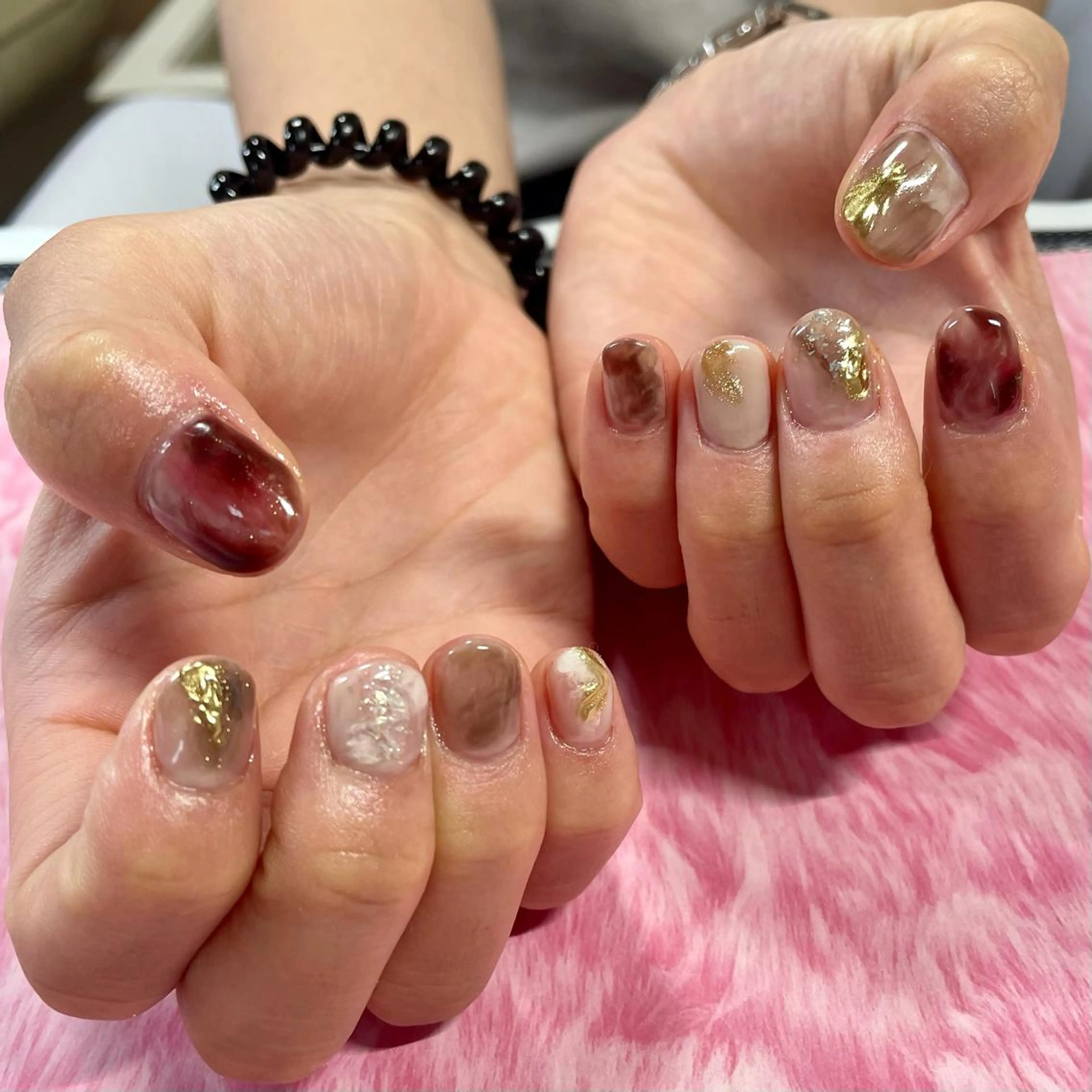 ネイル ニュアンスネイル 奥園 良恵のネイルデザイン