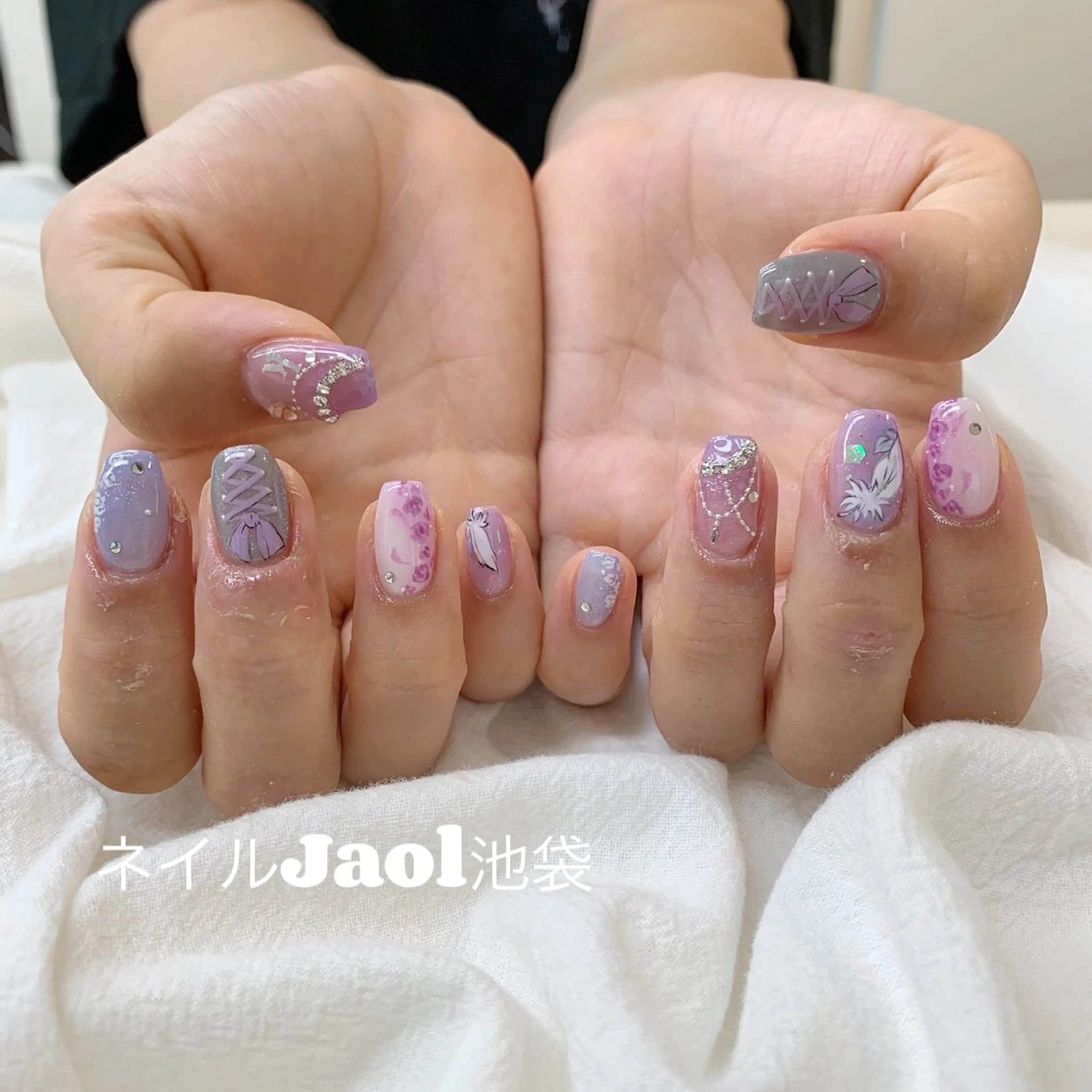 ショート 韓国風ヘア nail jaol池袋店所属・ネイルJaol 池袋のネイルデザイン