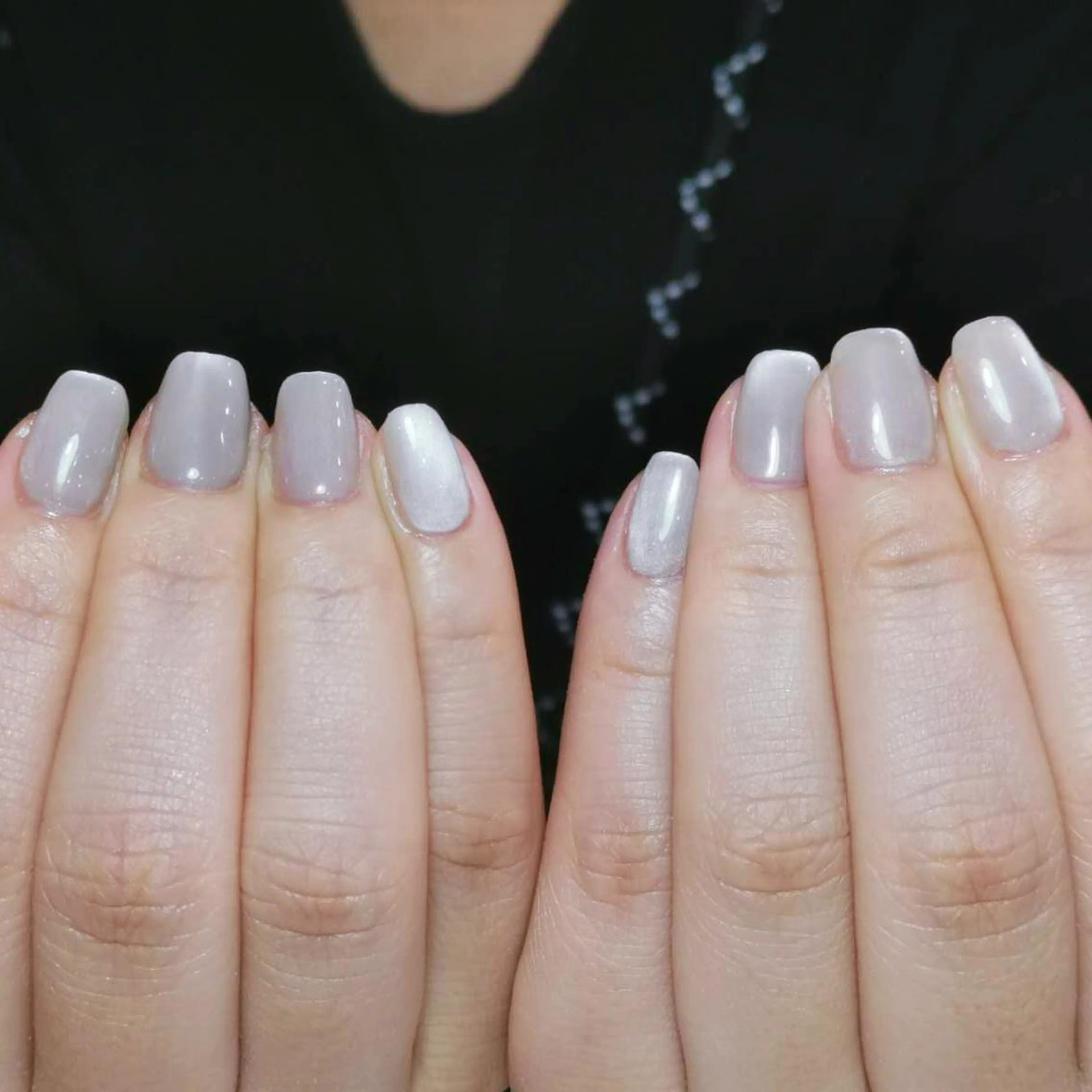 ネイル アートネイル オーロラネイル ガーリー キラキラネイル 韓国ネイル ハンドネイル YOYO 💅のネイルデザイン
