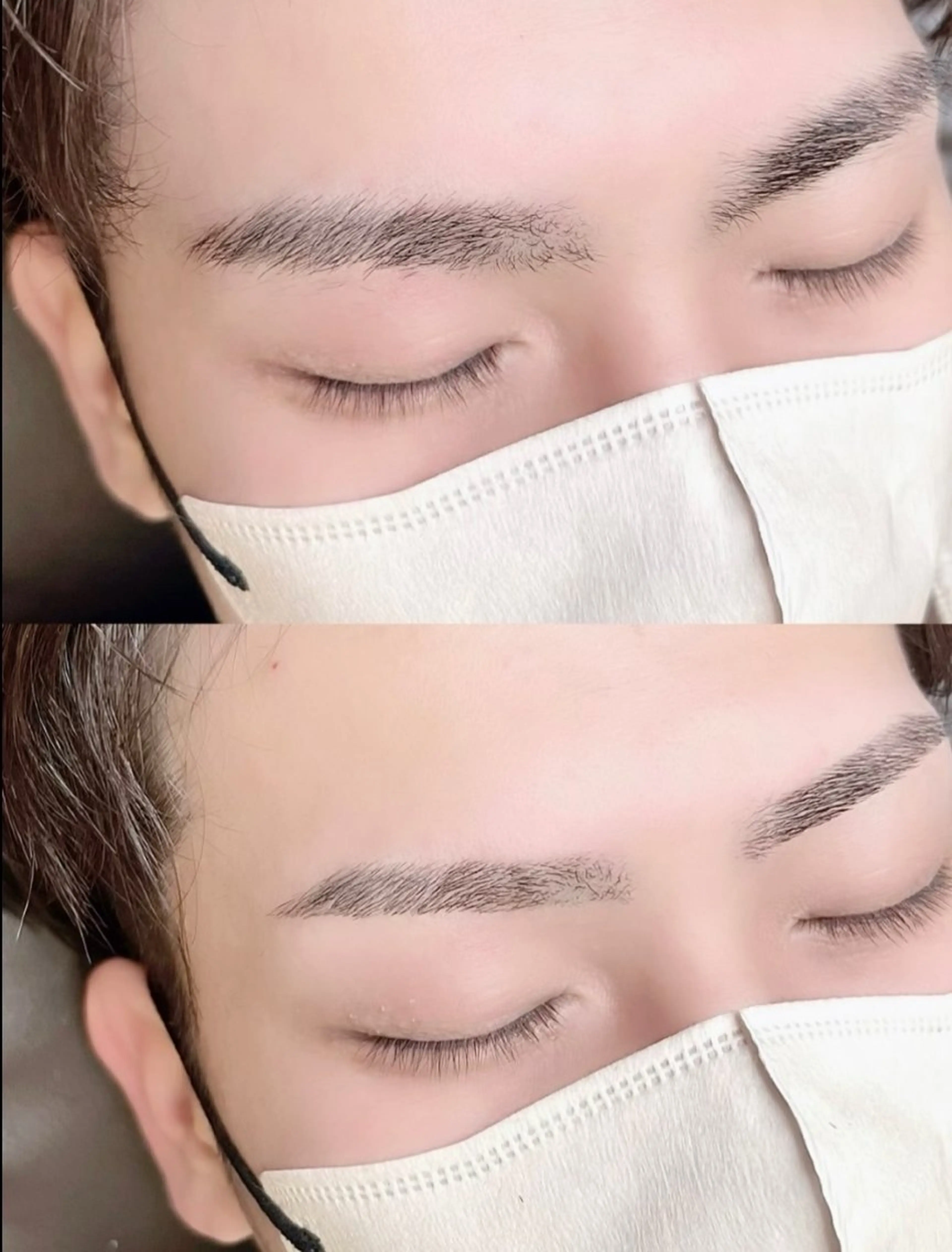 アイブロウ メンズアイブロウ 眉毛ワックス脱毛 ワックス脱毛 眉カット その他(アイブロウ) Be. eyelash＆eyebrow 岡山店所属・🦋be. みうち🦋のマツエク・マツパデザイン