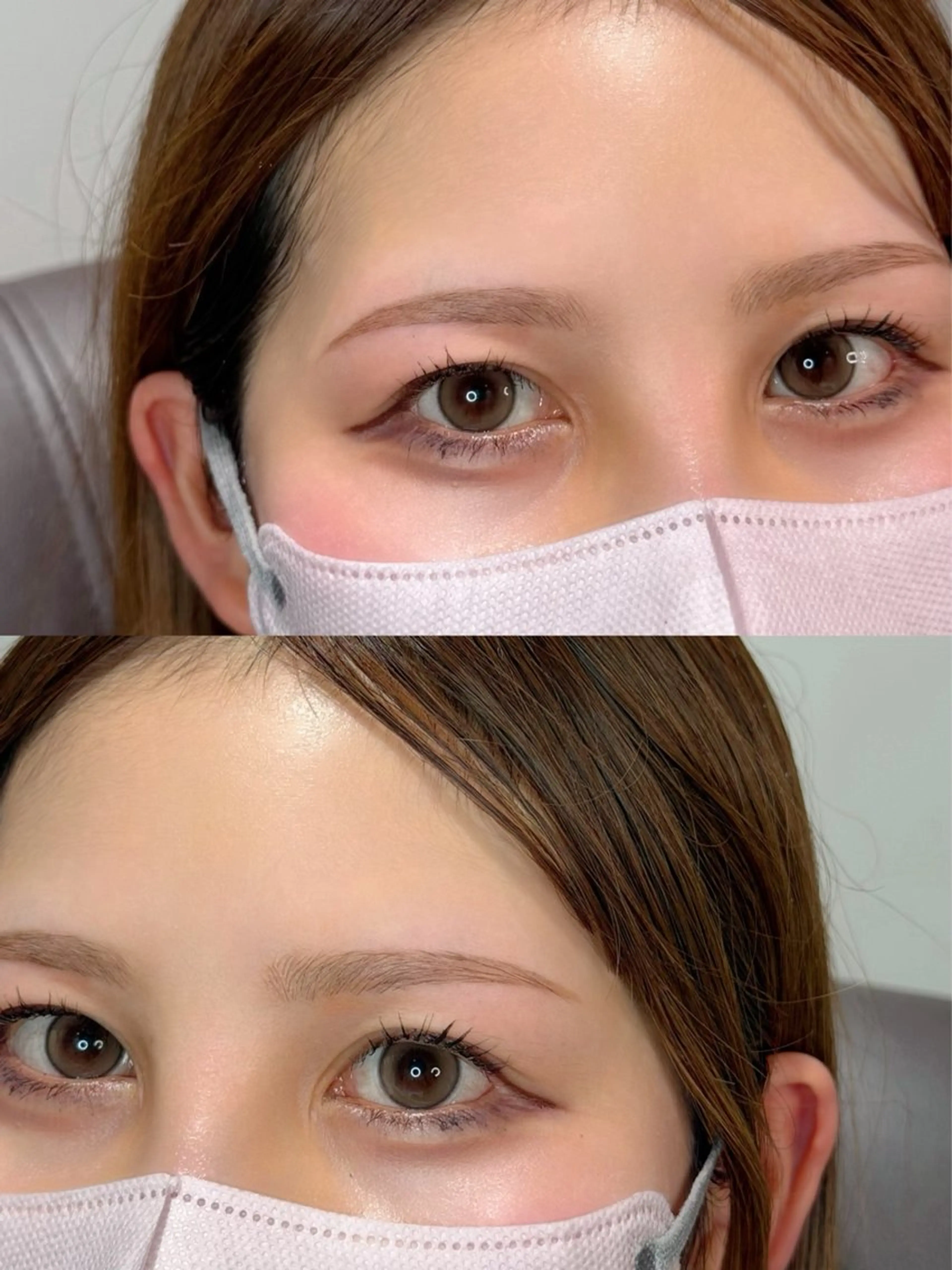 【眉毛スタイリング】眉毛WAX＋カラー　¥8,000の写真