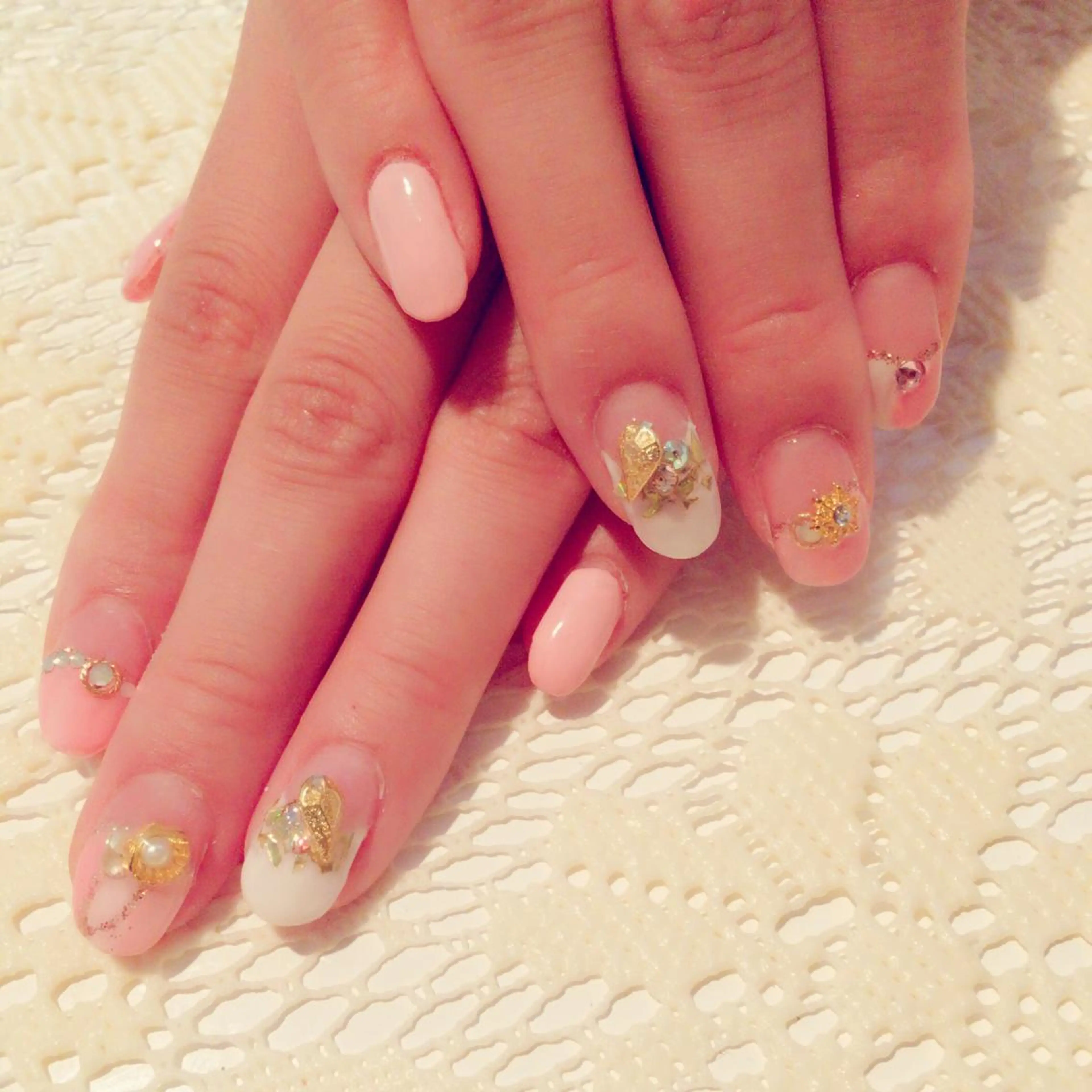 ネイル ジェルネイル ハードジェル 藤 あやのネイルデザイン