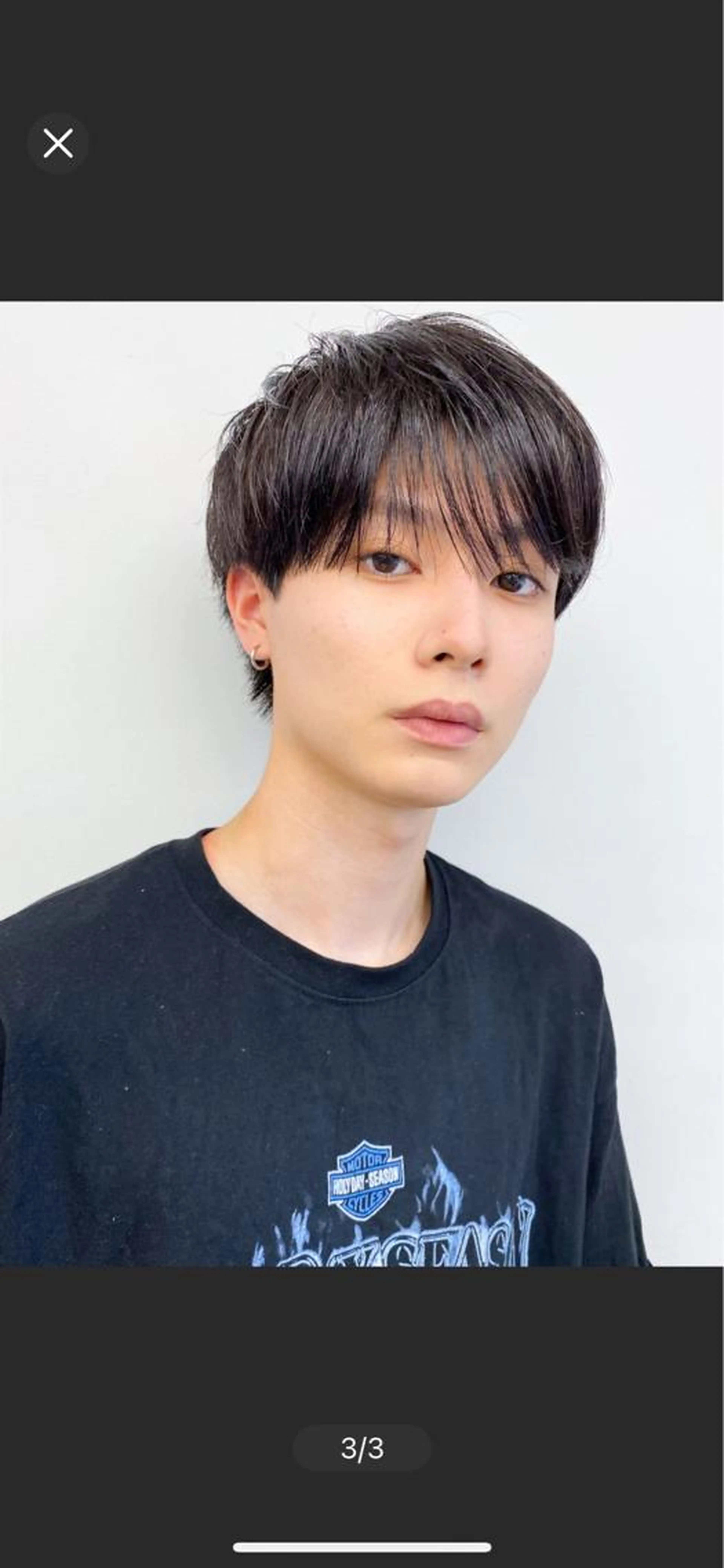 【男性人気No.5】メンズカット＋眉カットの写真