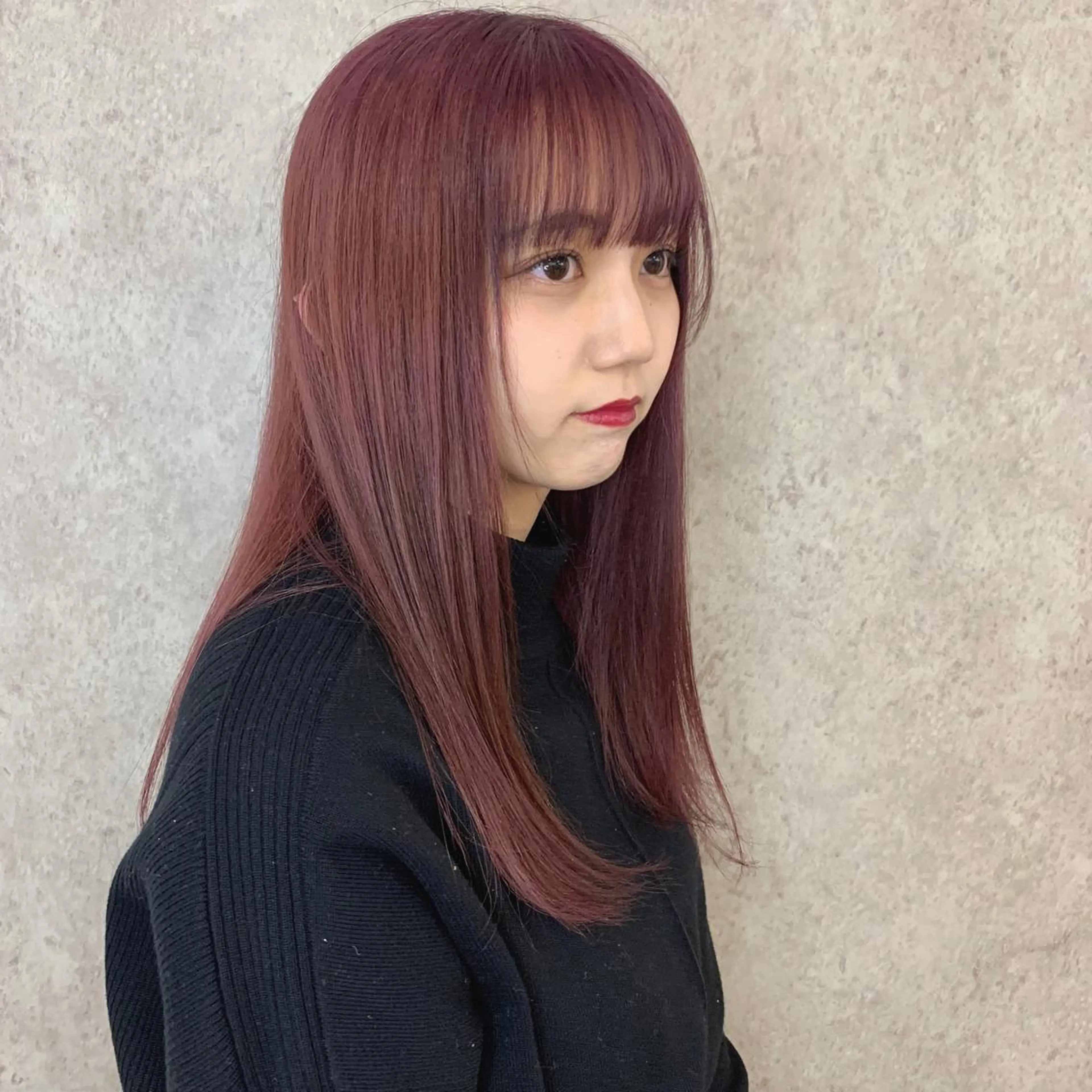 ロング カラー ベージュカラー ピンクカラー ピンクベージュ SYS by fit /HONOKAのヘアスタイル