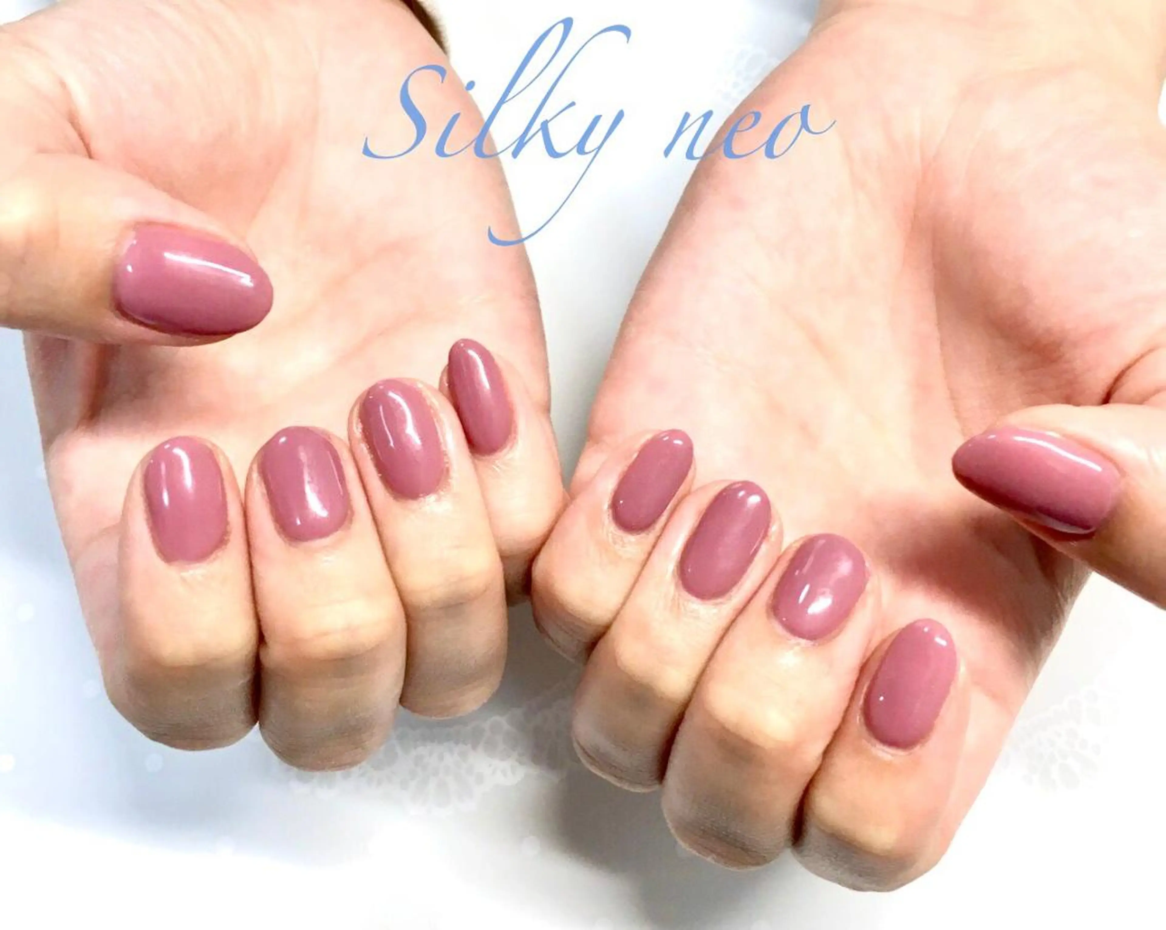 ネイル ワンカラーネイル Silky_nail _soraのネイルデザイン