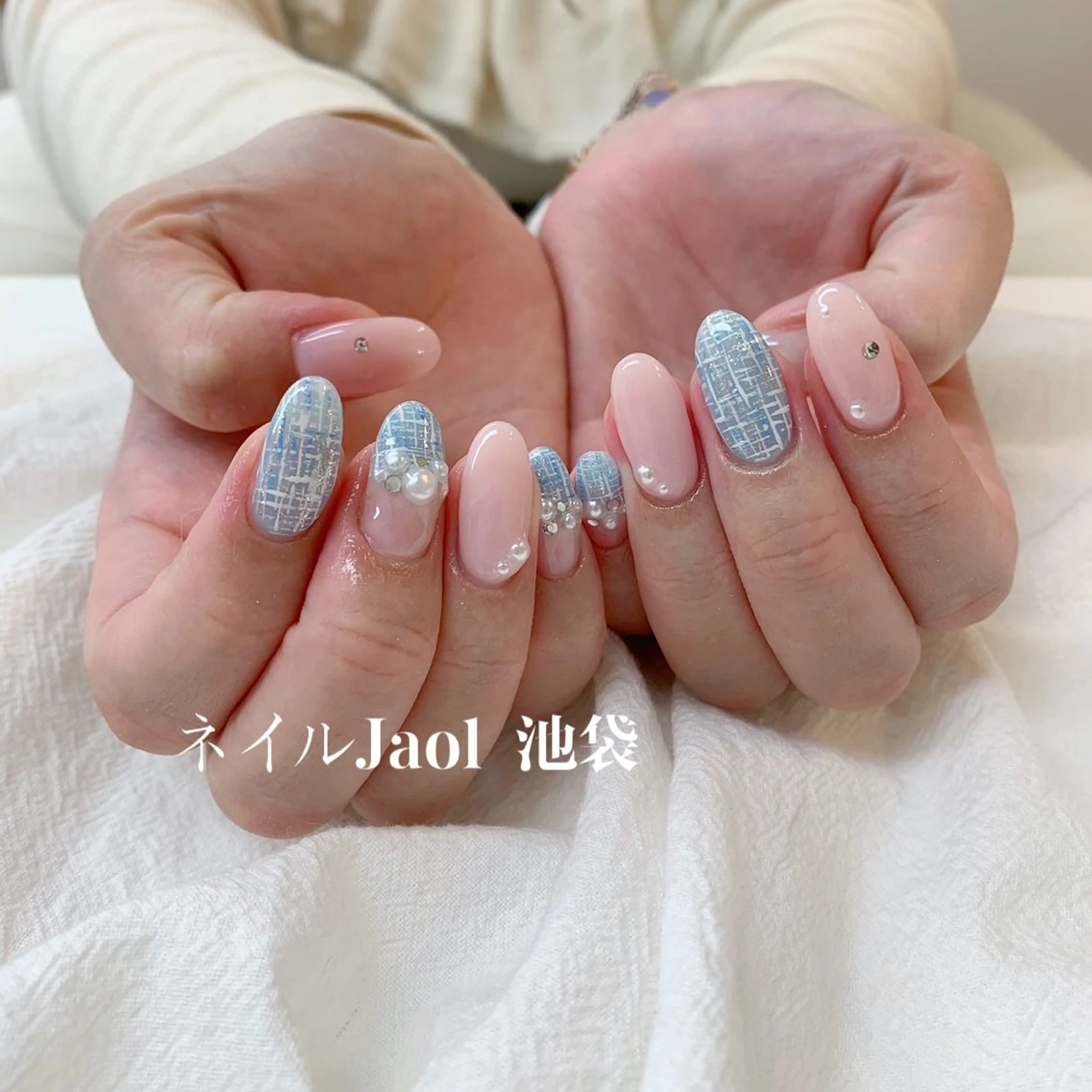 ミディアム ハンドネイル nail jaol池袋店所属・ネイルJaol 池袋のネイルデザイン