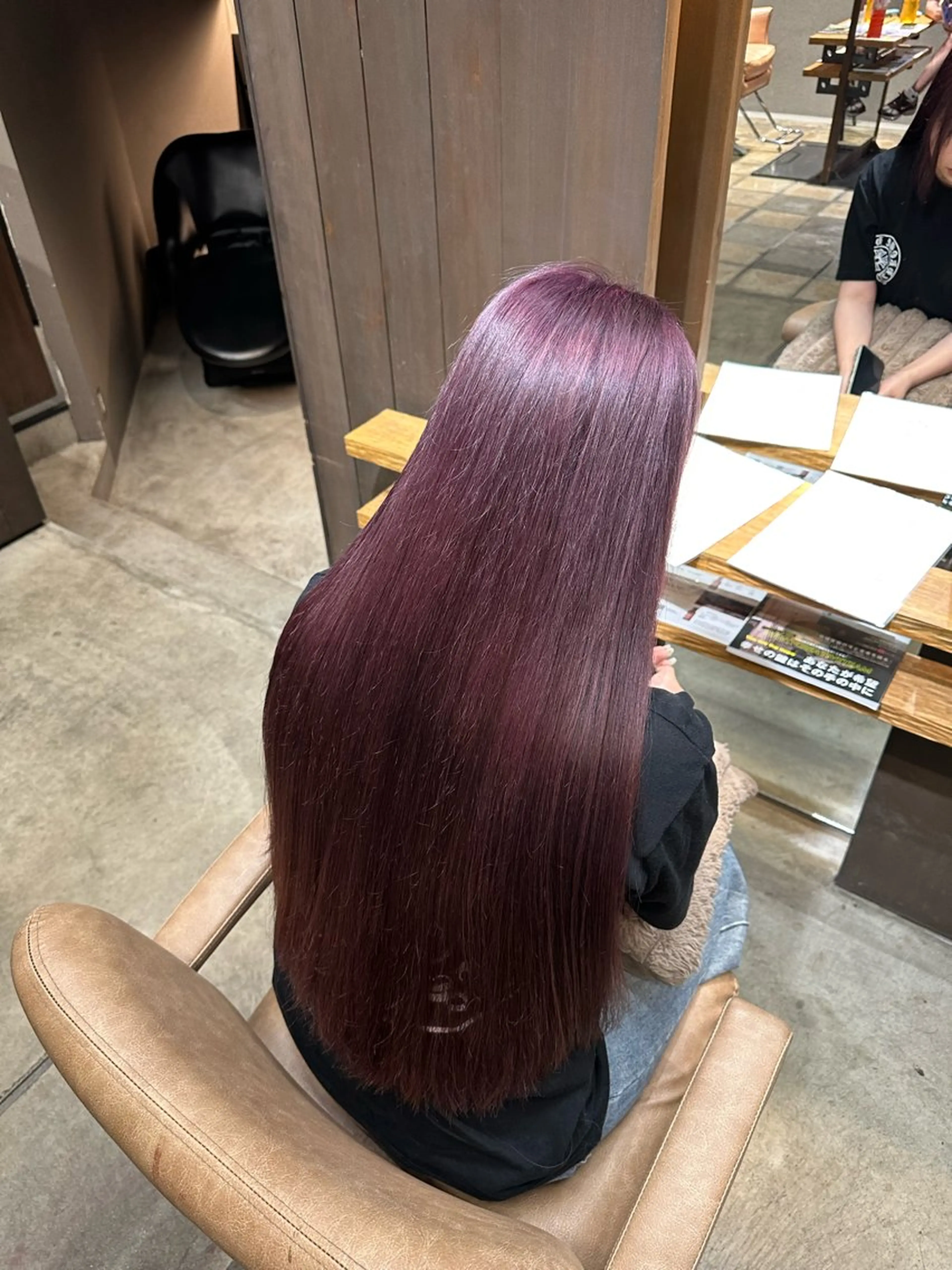 ロング ヘアカラー 艶ハイトーンブリーチ 颯のヘアスタイル