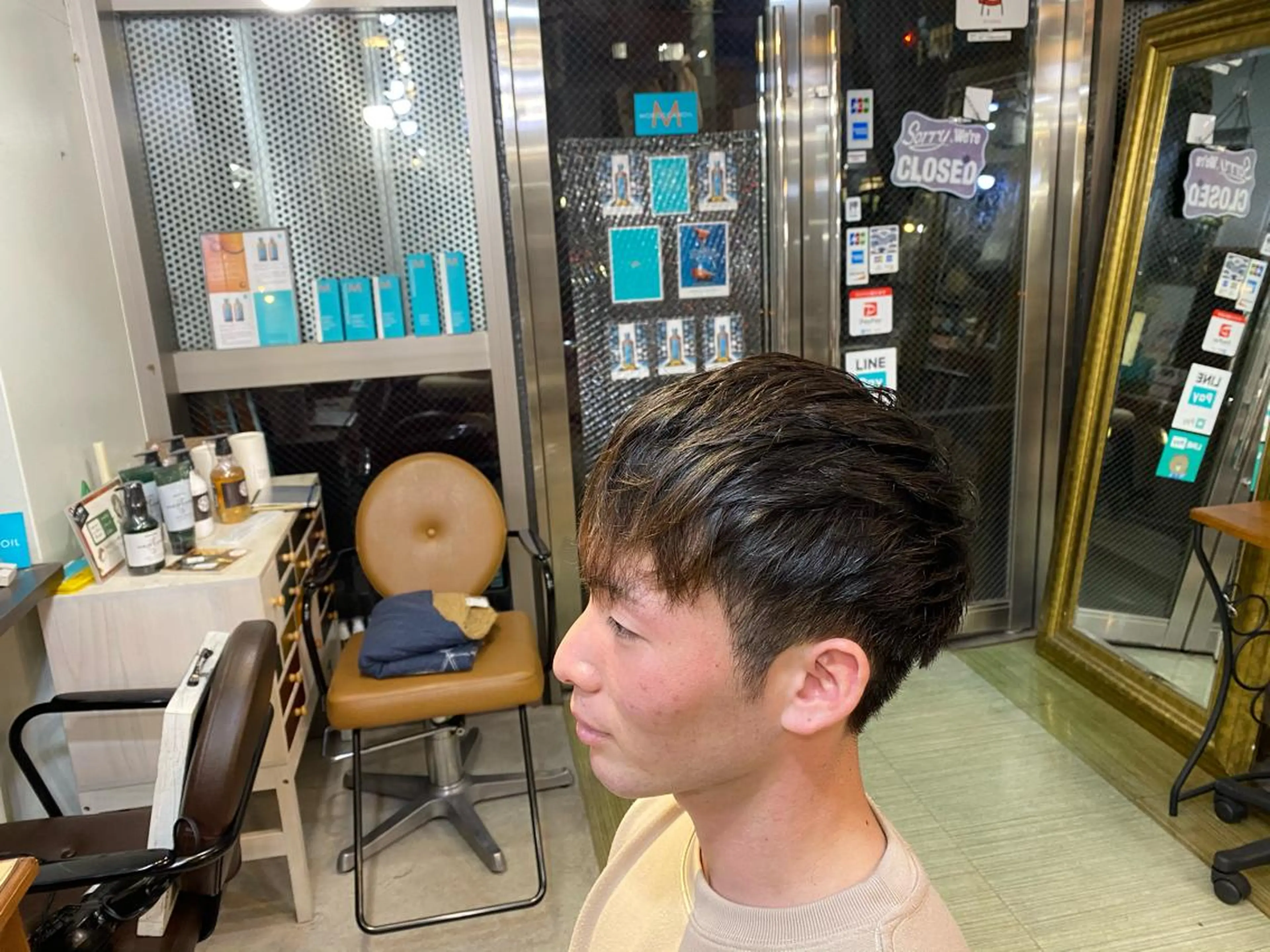 ショート メンズ ツーブロック sora所属・廣瀬 瞳のヘアスタイル